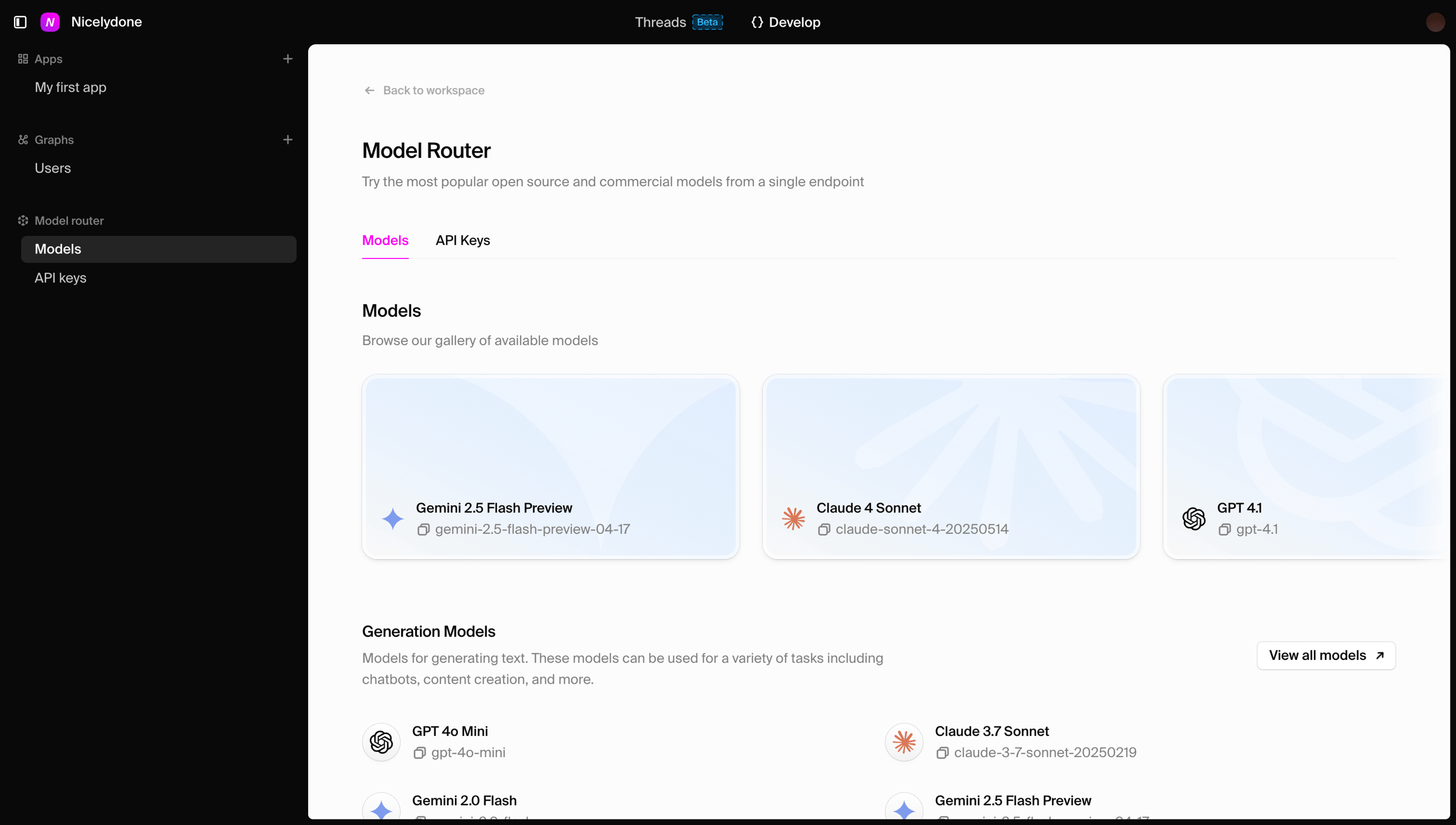Hypermode - Hypermode – The AI development platform screen