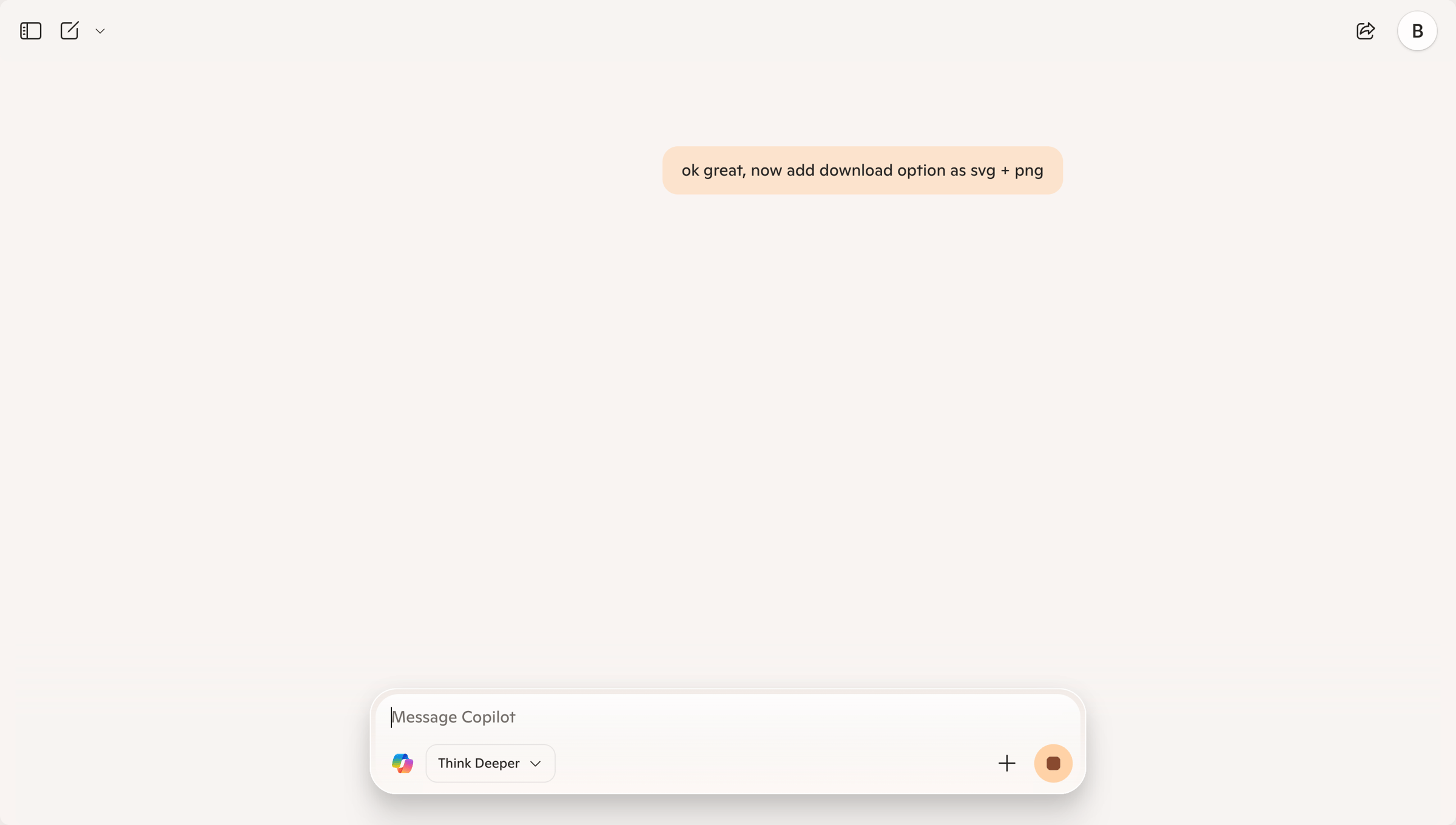 Copilot - Microsoft Copilot: Your AI companion screen