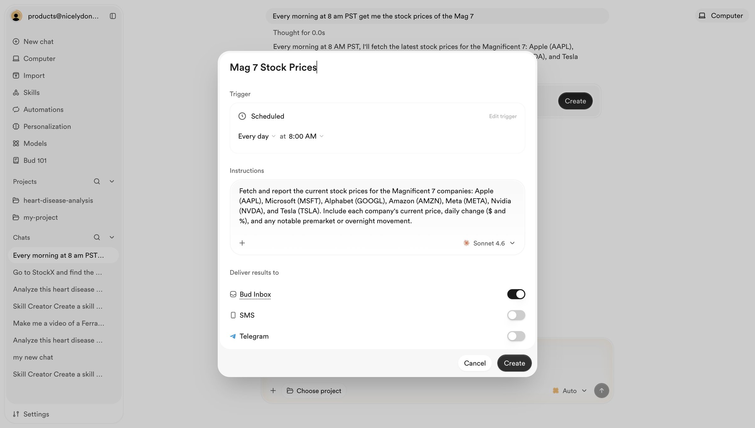 Bud - Bud | Your AI Worker screen