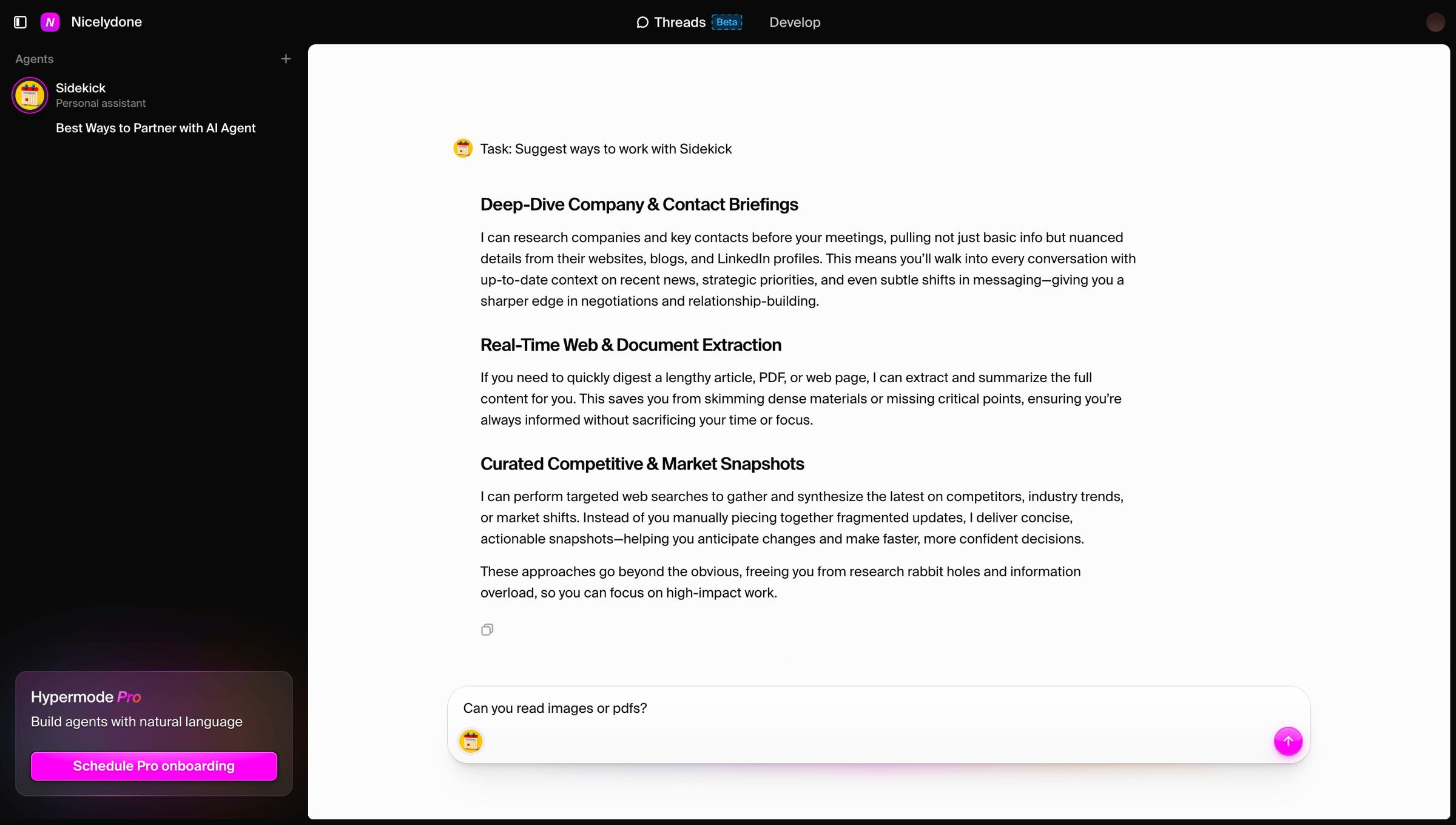 Hypermode - Hypermode – The AI development platform screen