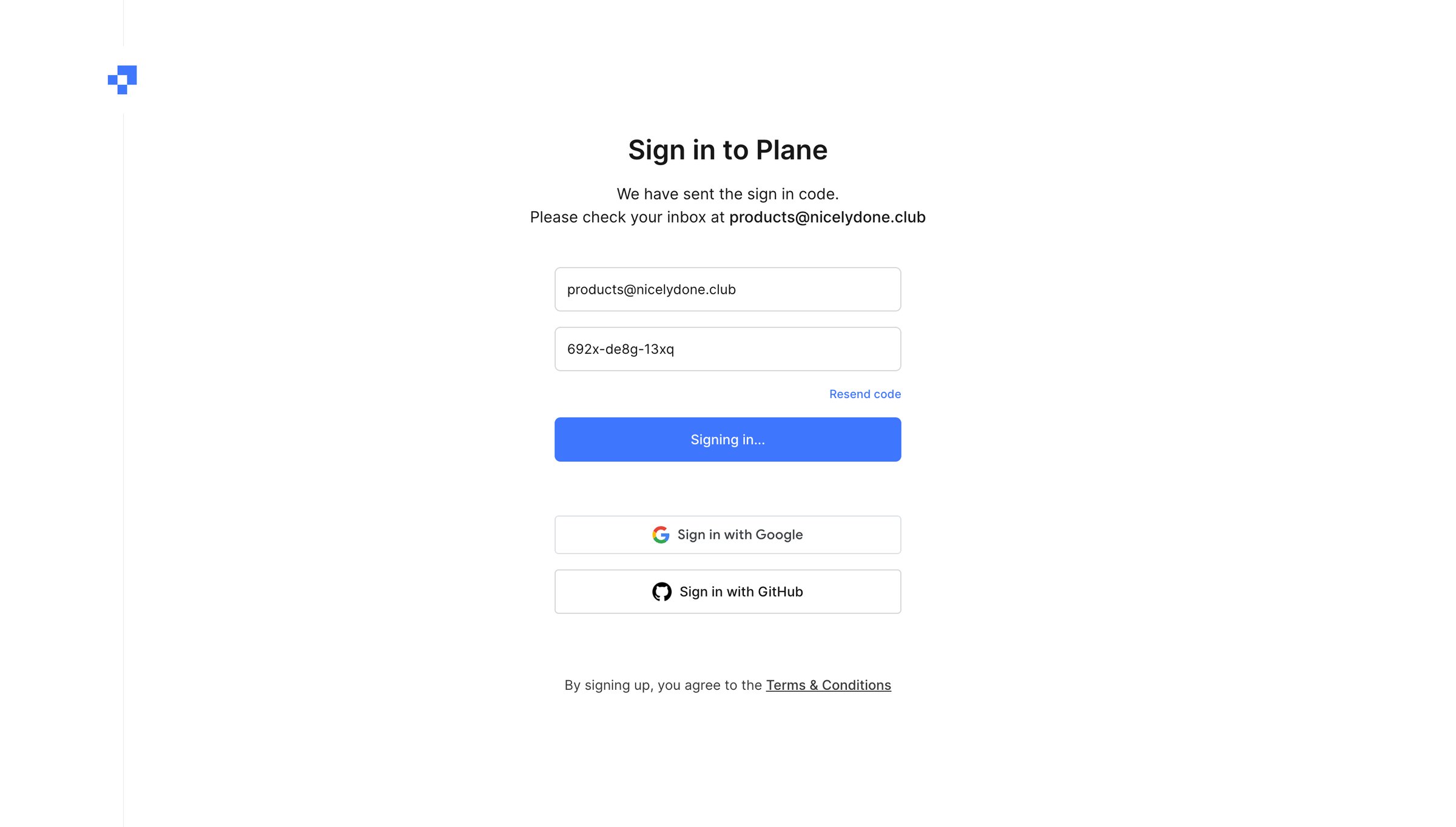 Plane - Plane | Simple, extensible, open-source project management tool. screen