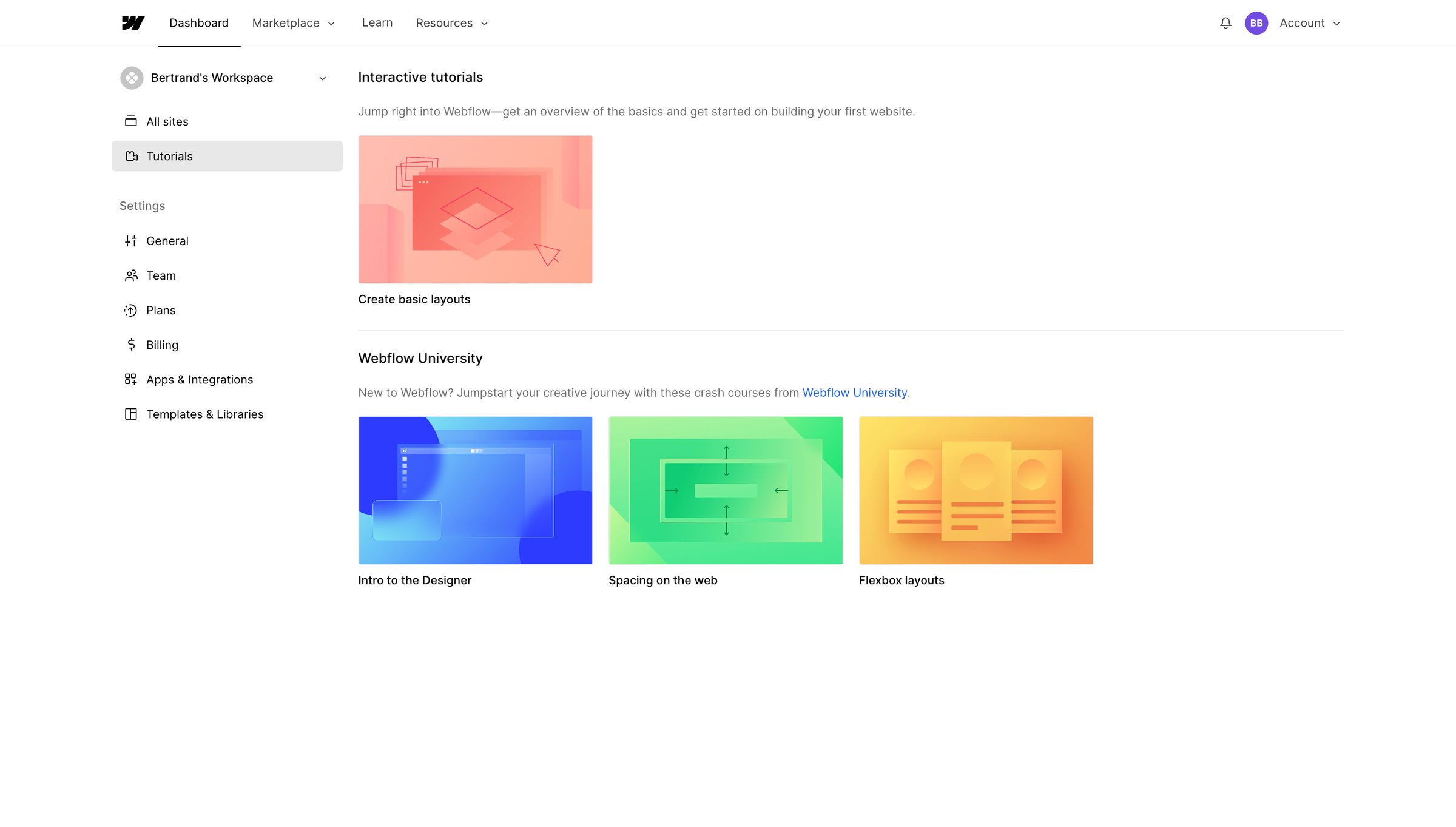 Sites - Webflow from Webflow