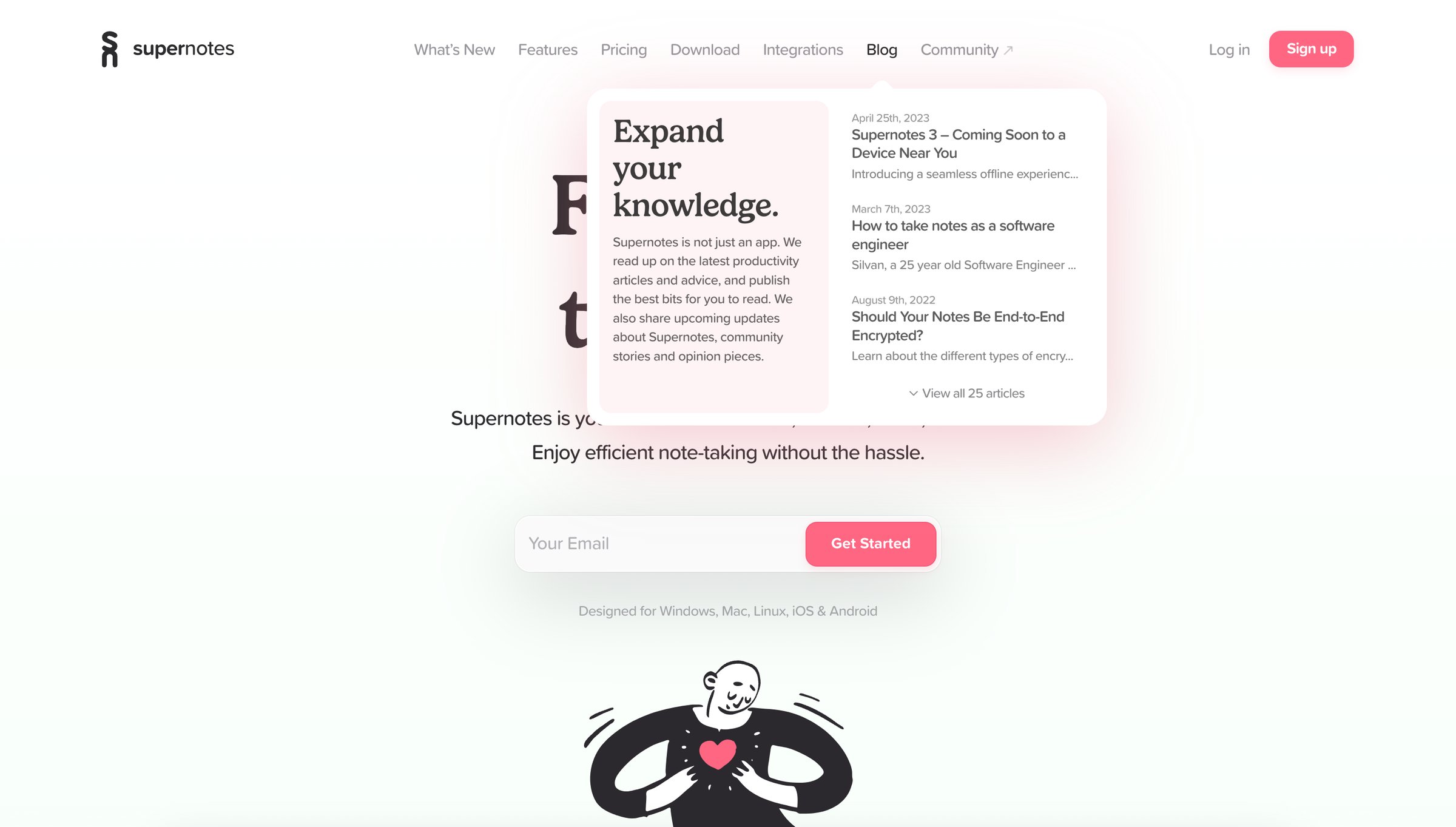 Supernotes - Supernotes | The best collaborative note-taking app screen