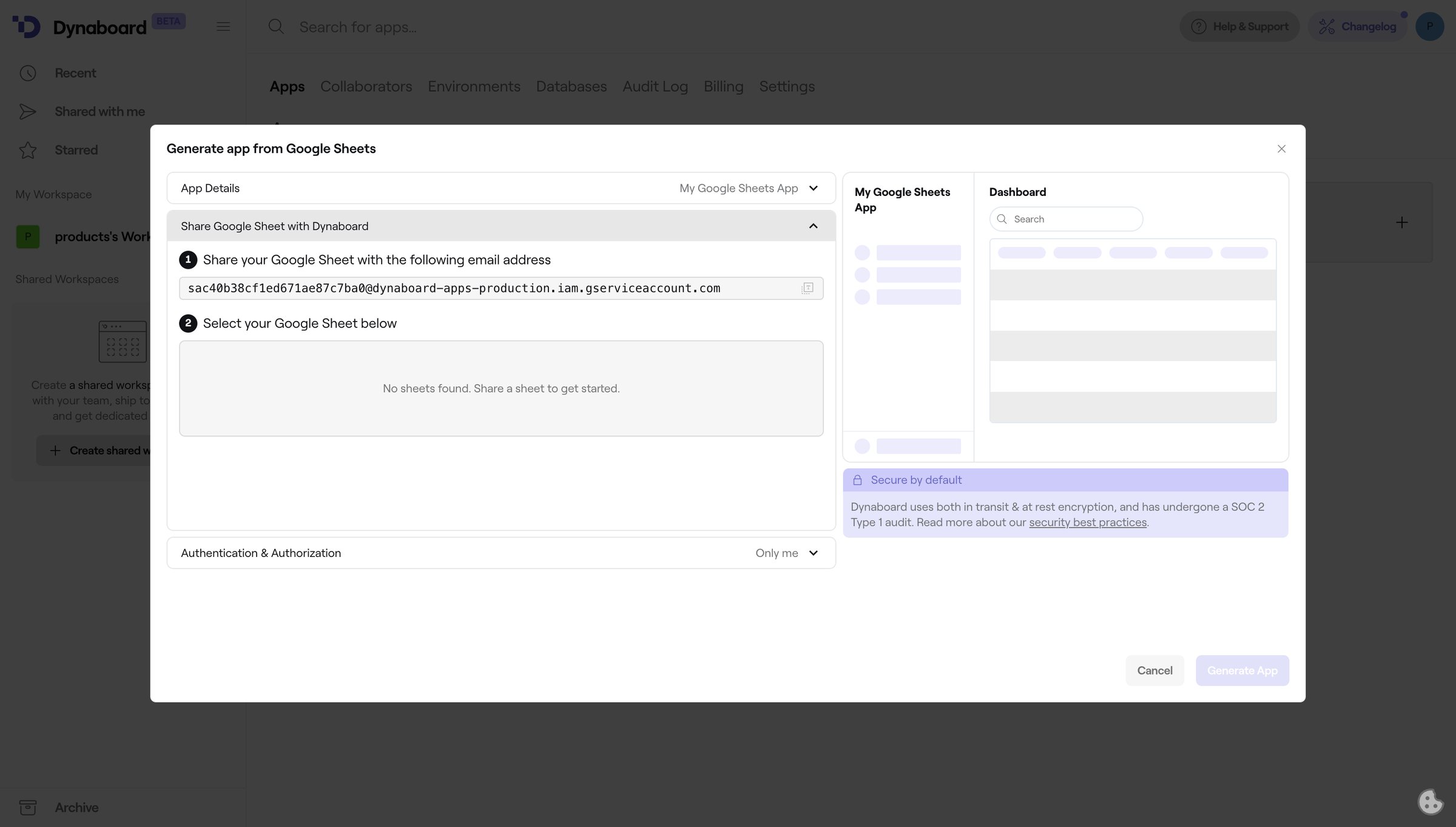 Dynaboard - Apps • Dynaboard screen