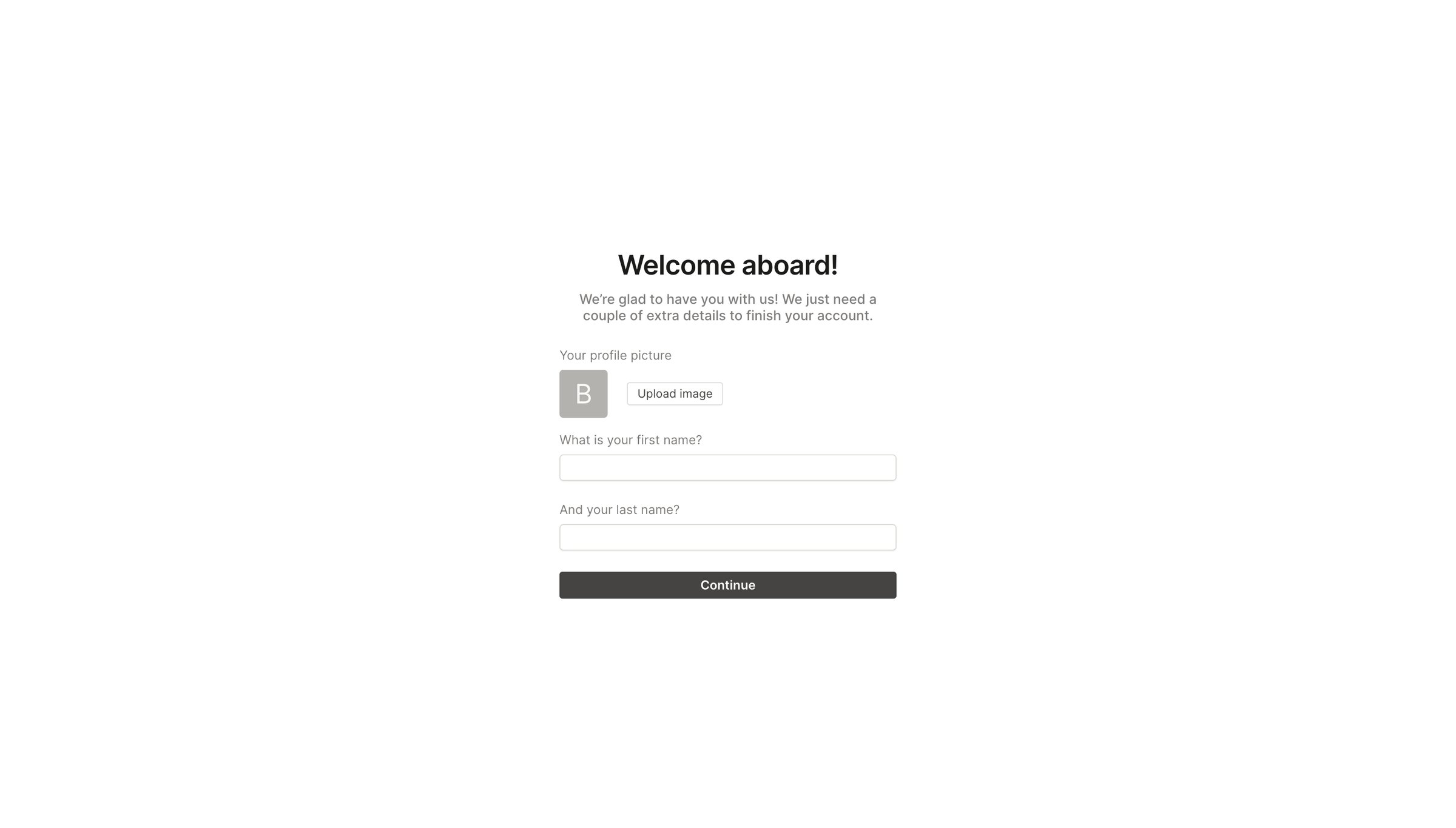 QuestionScout - Onboarding - QuestionScout screen