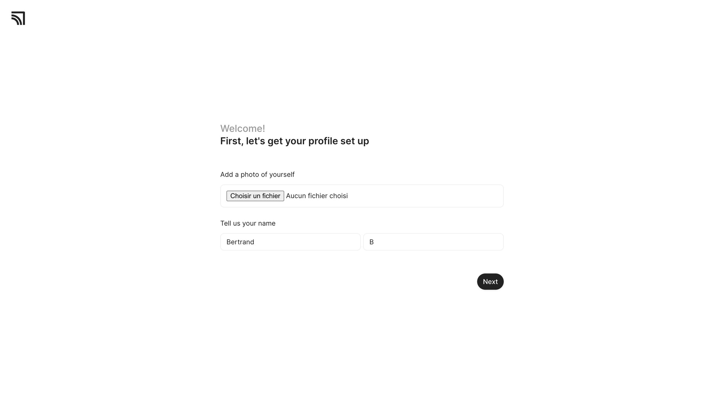 Marathon - Get Started ‐ Marathon screen