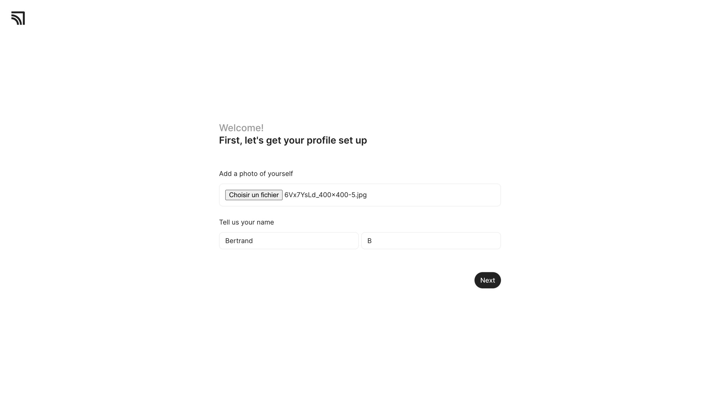 Marathon - Get Started ‐ Marathon screen