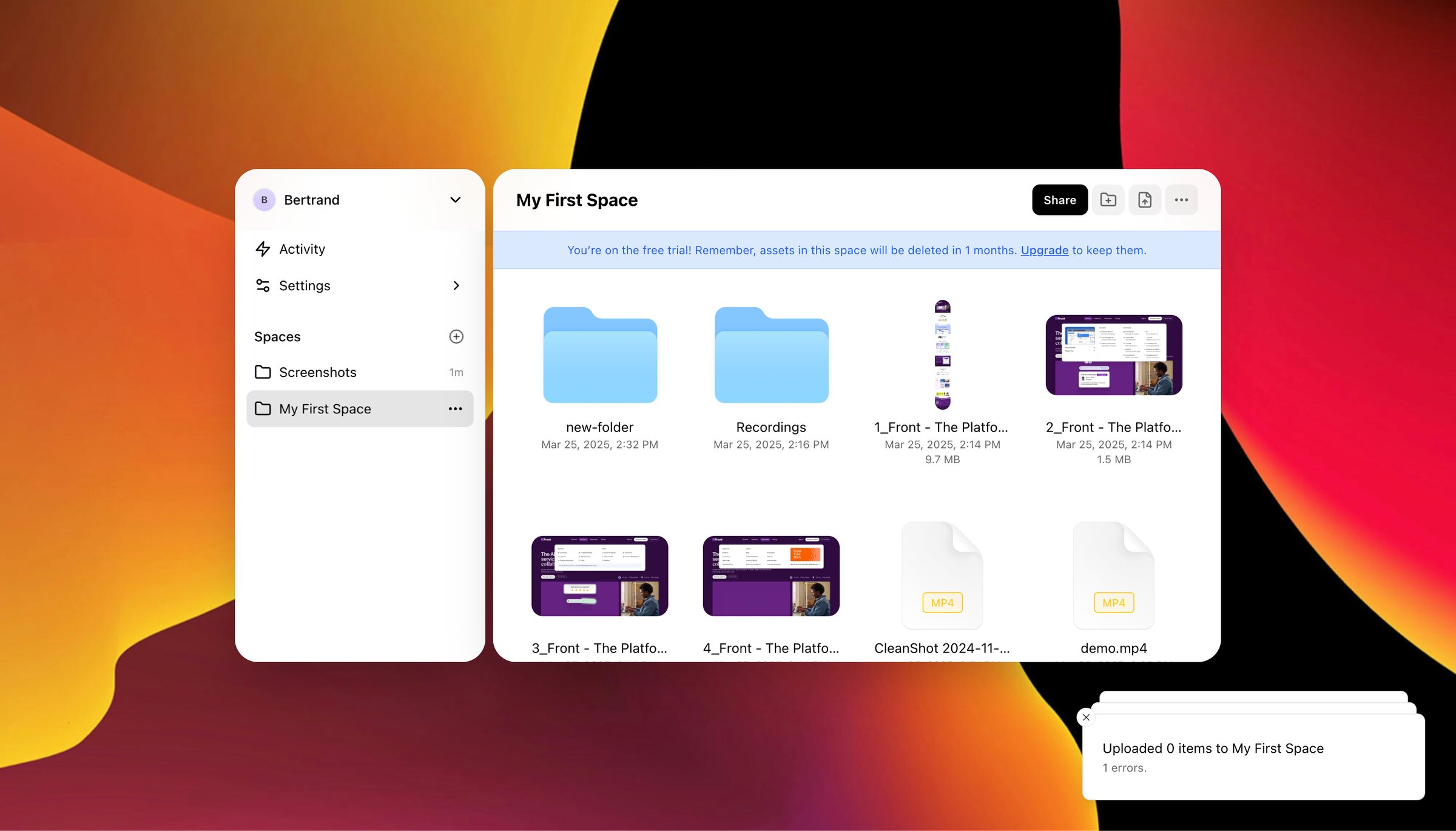 Shuttle - Shuttle – Your files. Your rules. screen