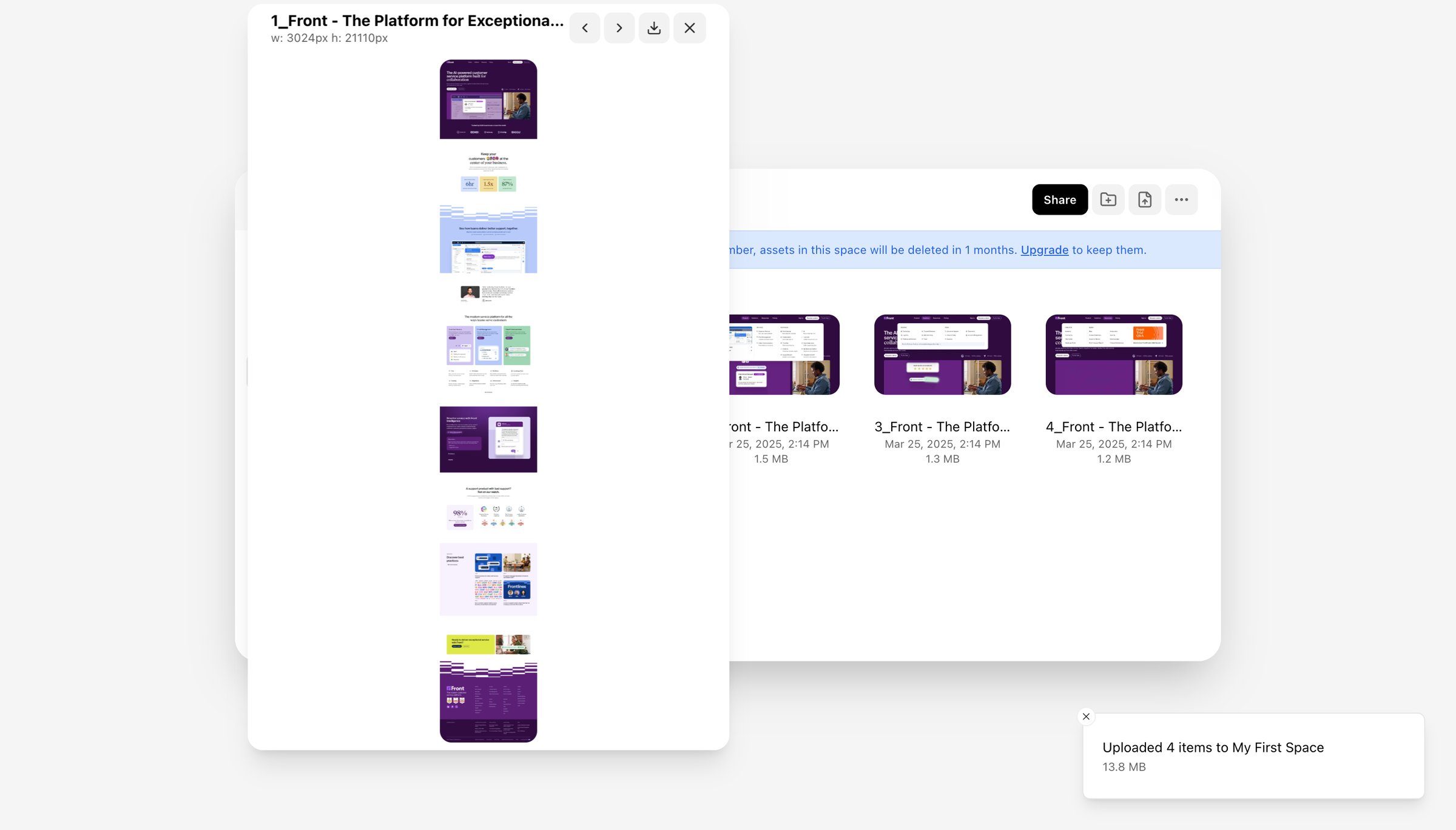 Shuttle - 1_Front - The Platform for Exceptional Customer Service at Scale. screen