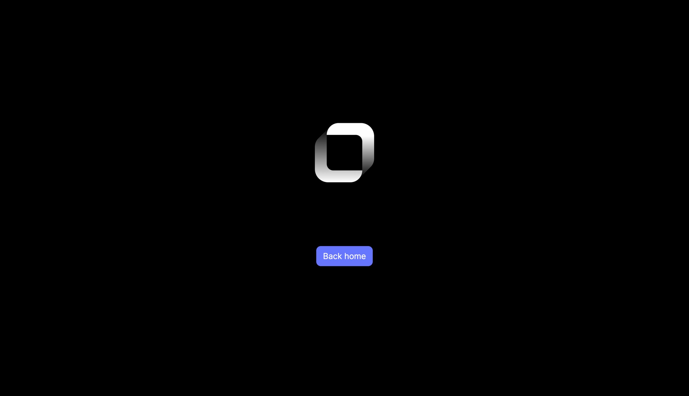 Outverse - Not Found screen