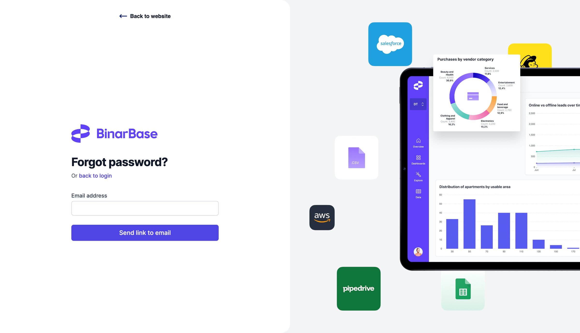 BinarBase - BinarBase for seamless analysis screen