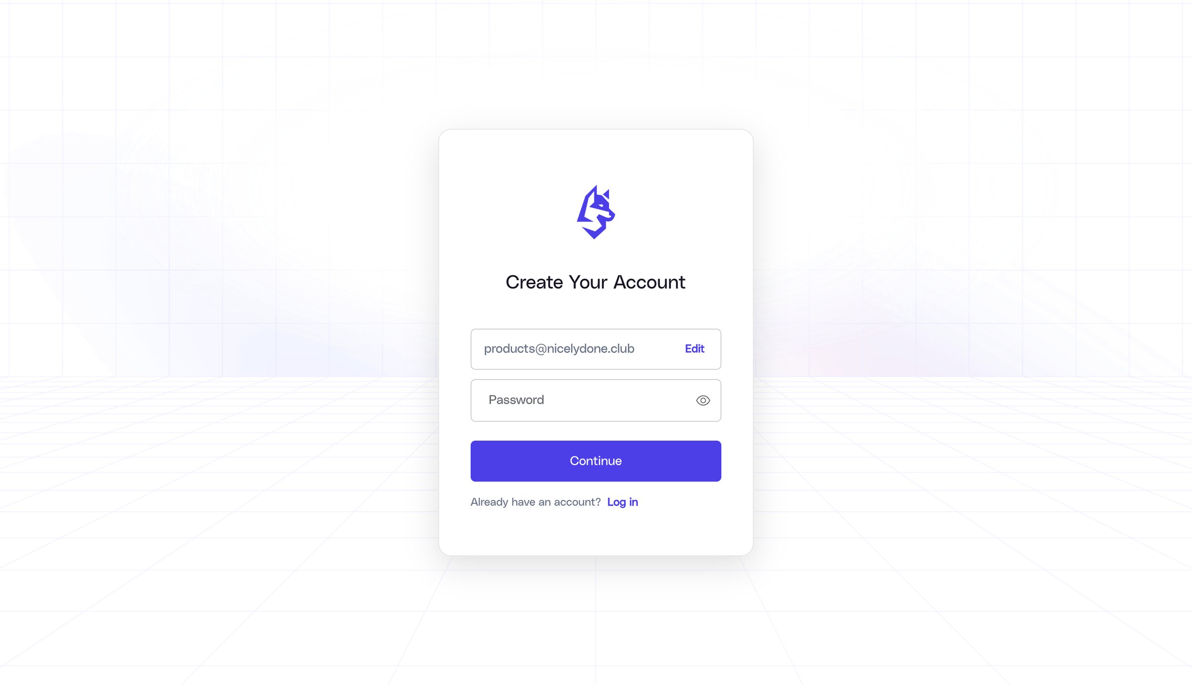 Conduktor - Create a password to sign up | Conduktor Platform screen