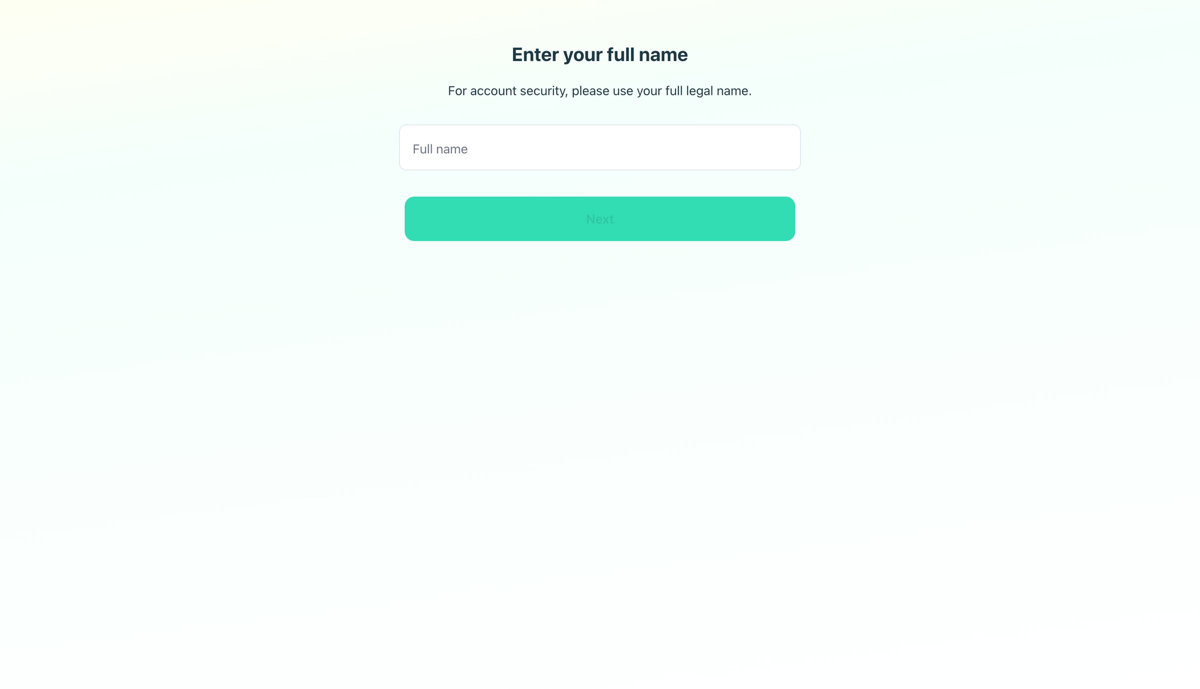 Link screen