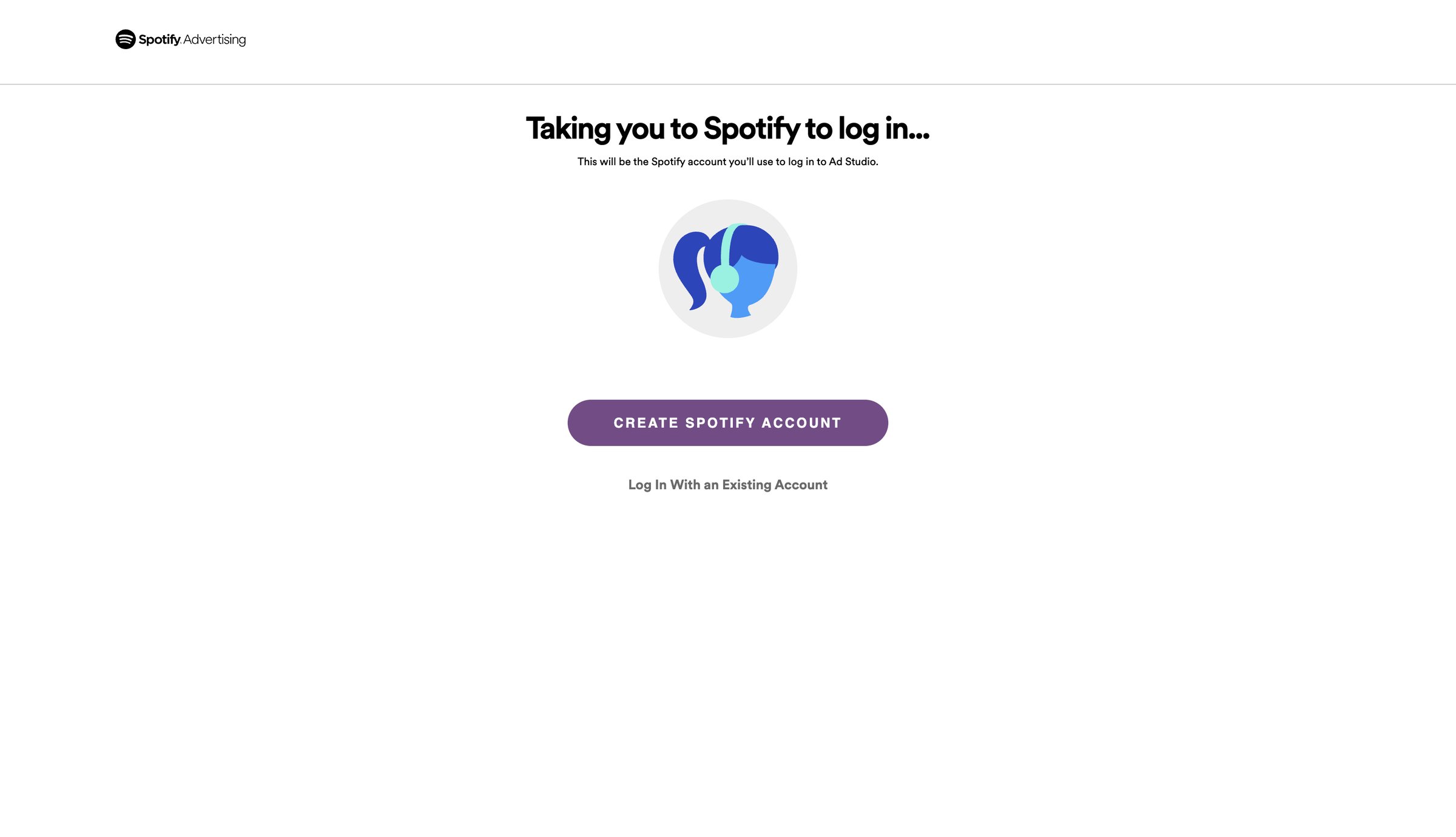 Spotify - Spotify Ad Studio - Simple Self-Serve Ad Platform screen