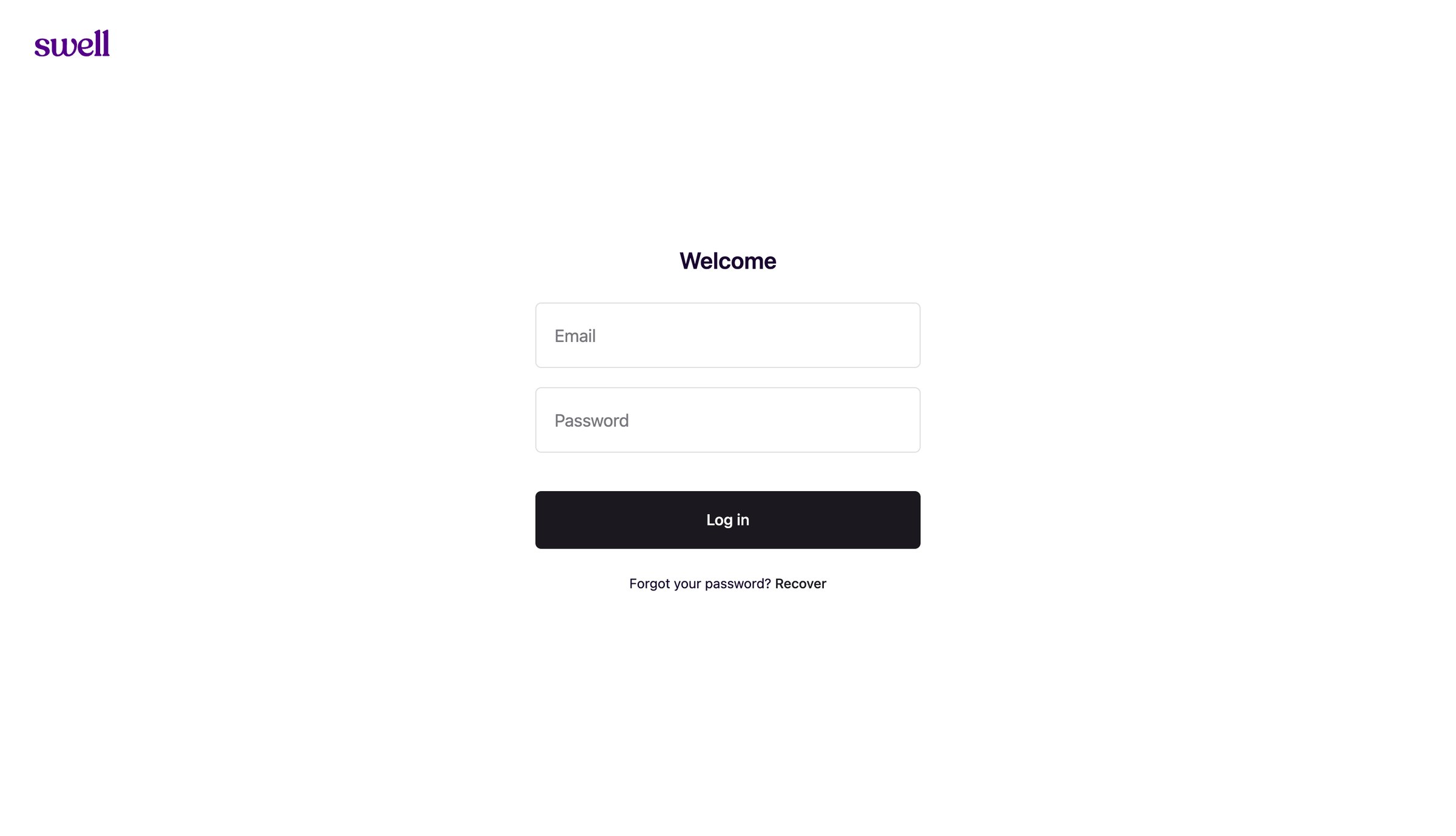 Swell screen