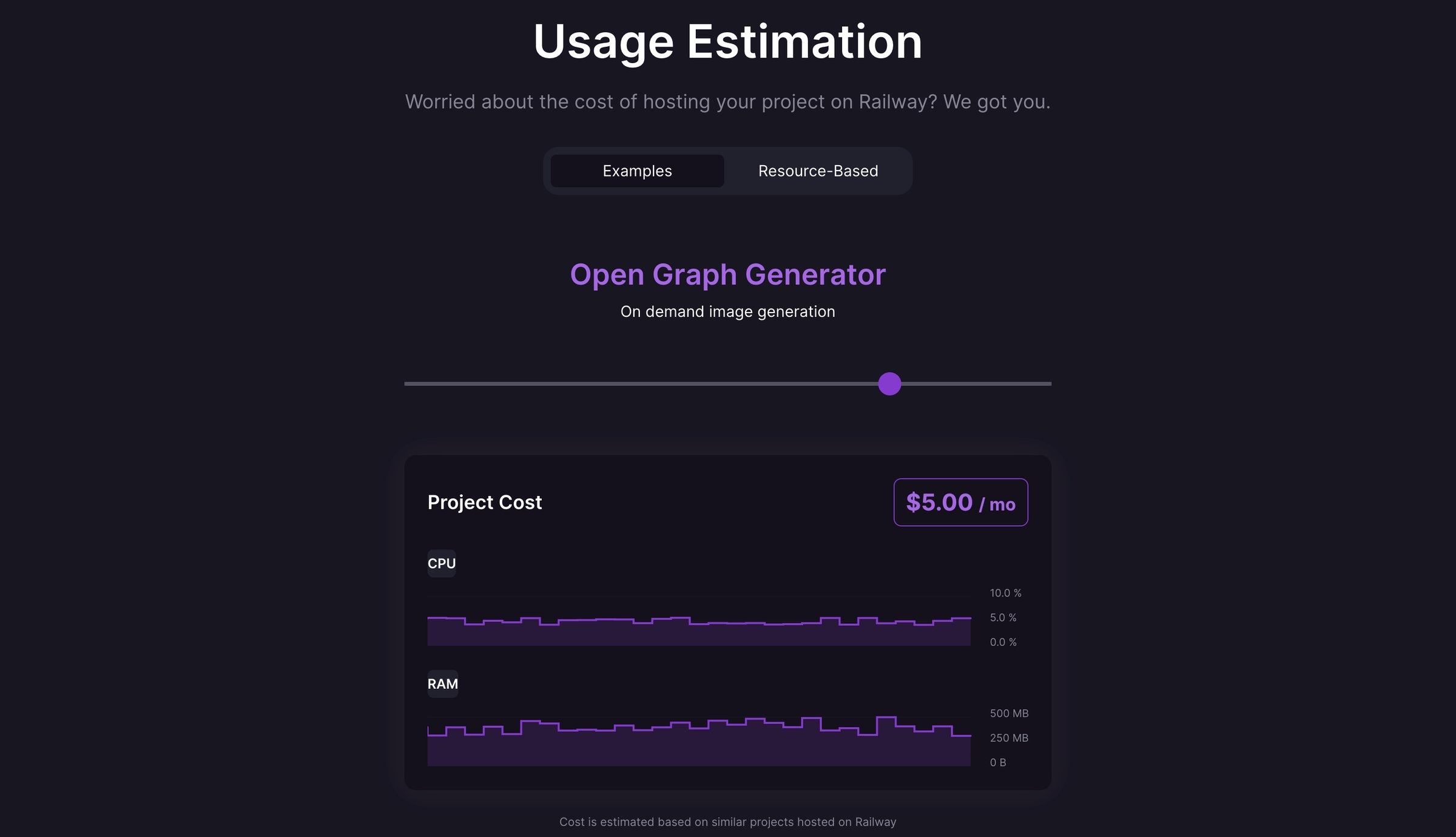 Railway - Pricing screen