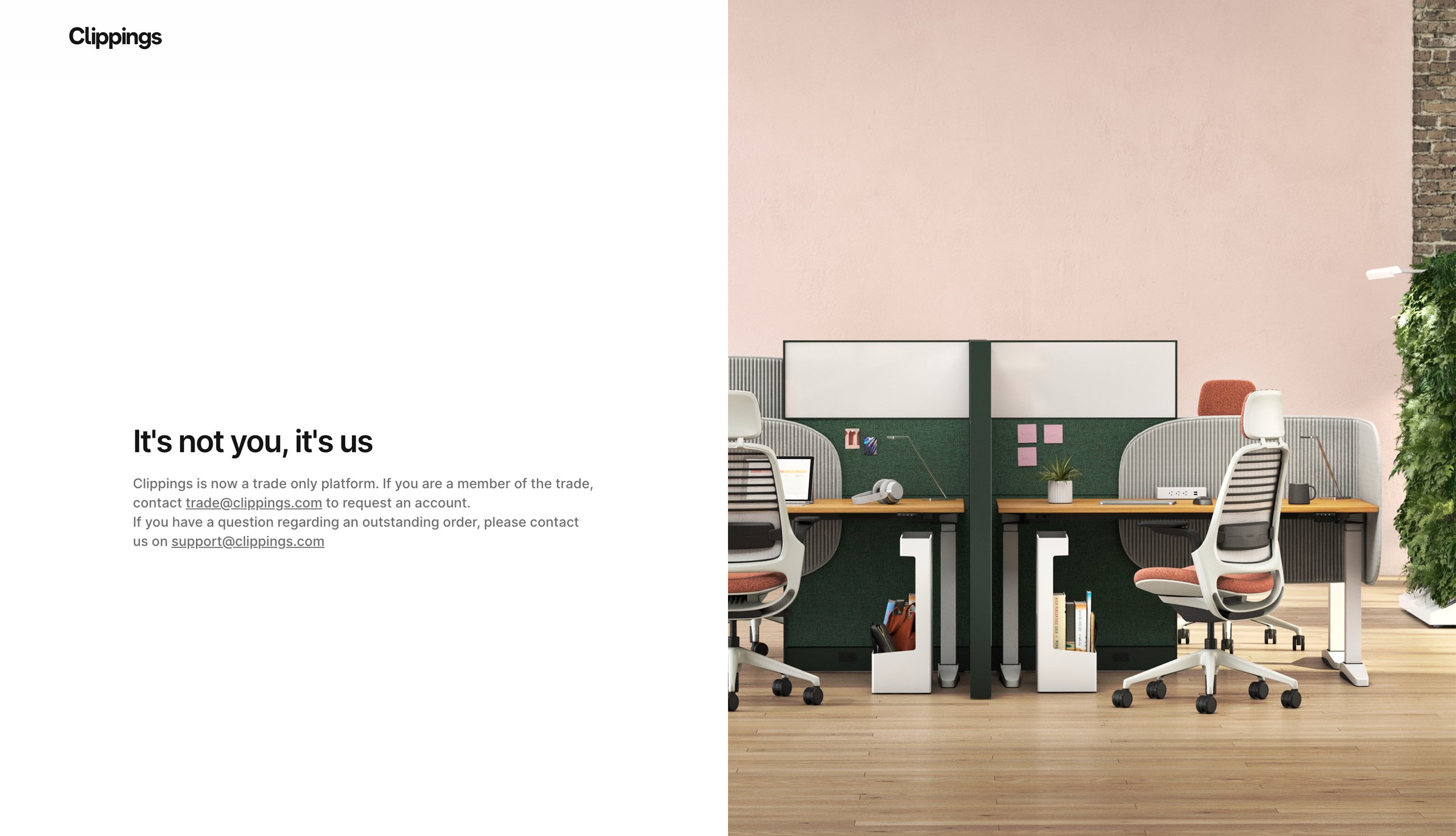 Clippings screen