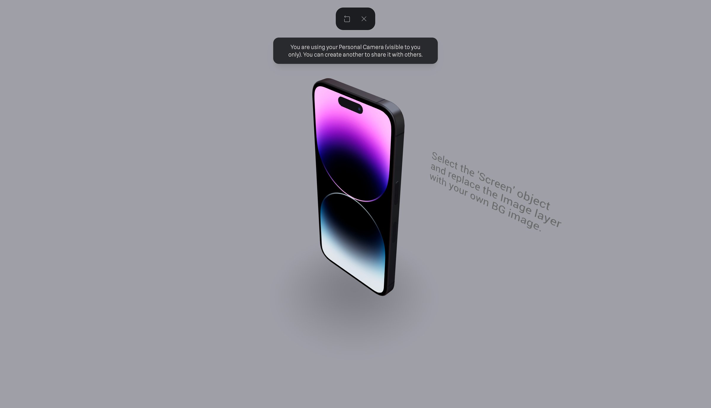 Spline - iPhone 14 Pro · Spline screen
