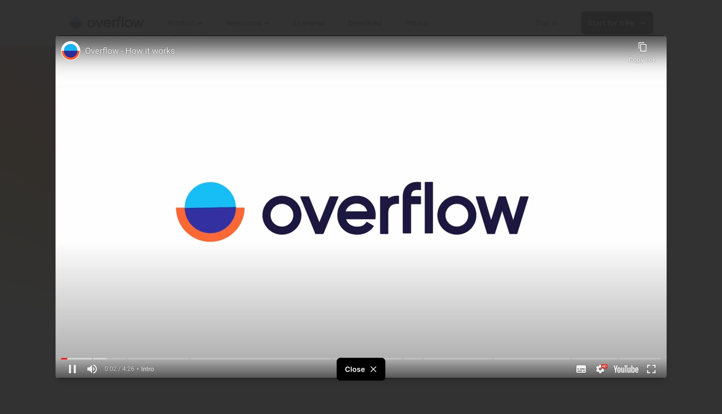 Overflow - The all-in-one design communication platform | Overflow screen