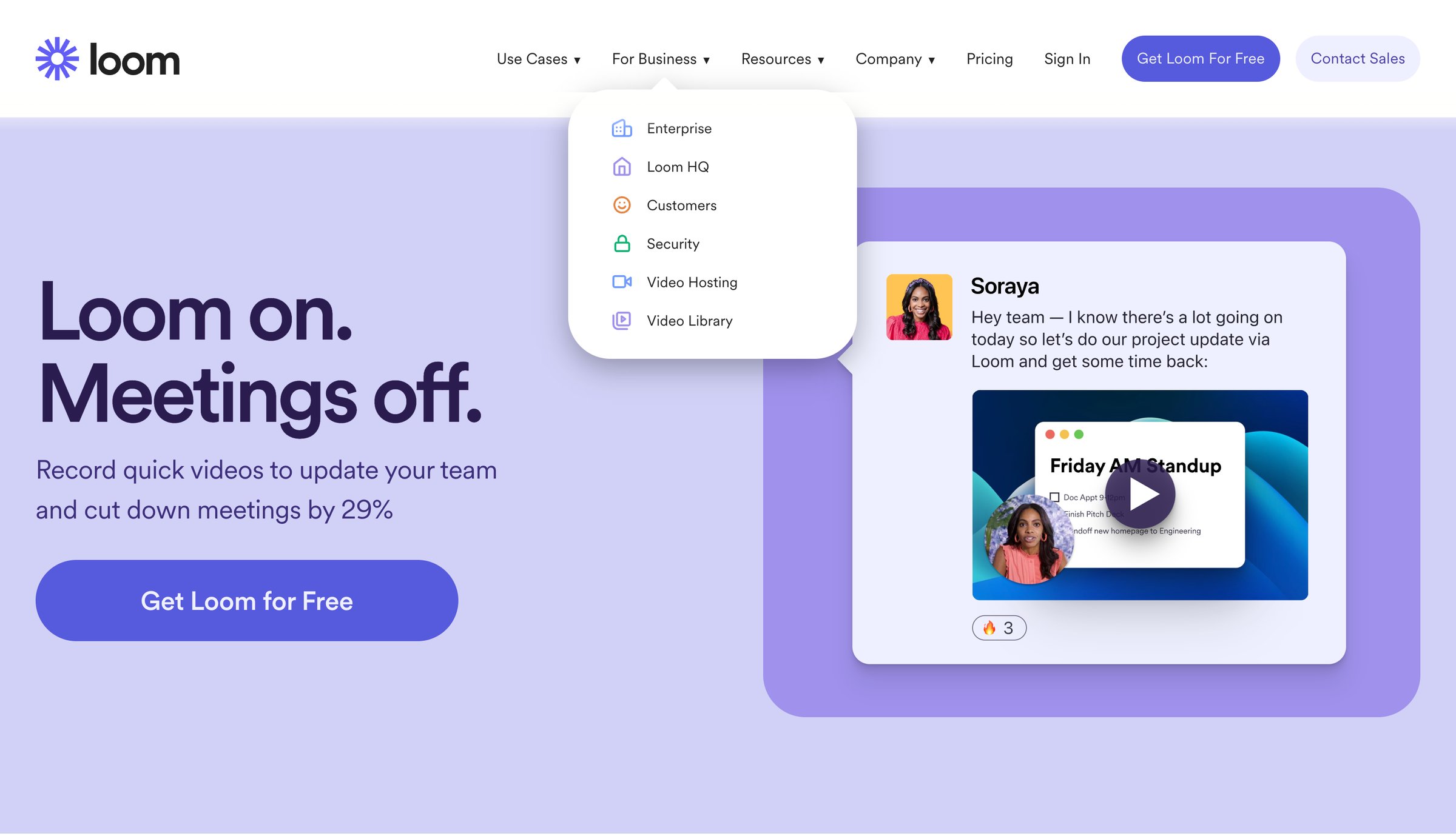 Loom - Loom Async Video Messaging for Work | Loom screen