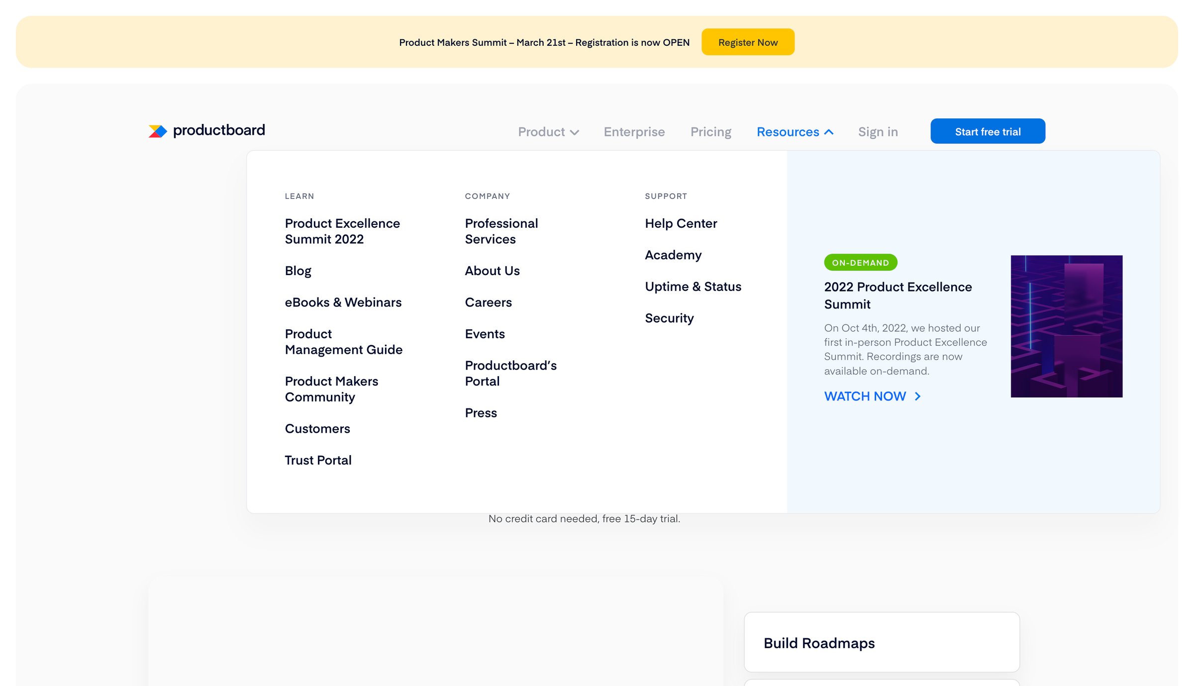 Productboard - Product Management Software | Productboard screen