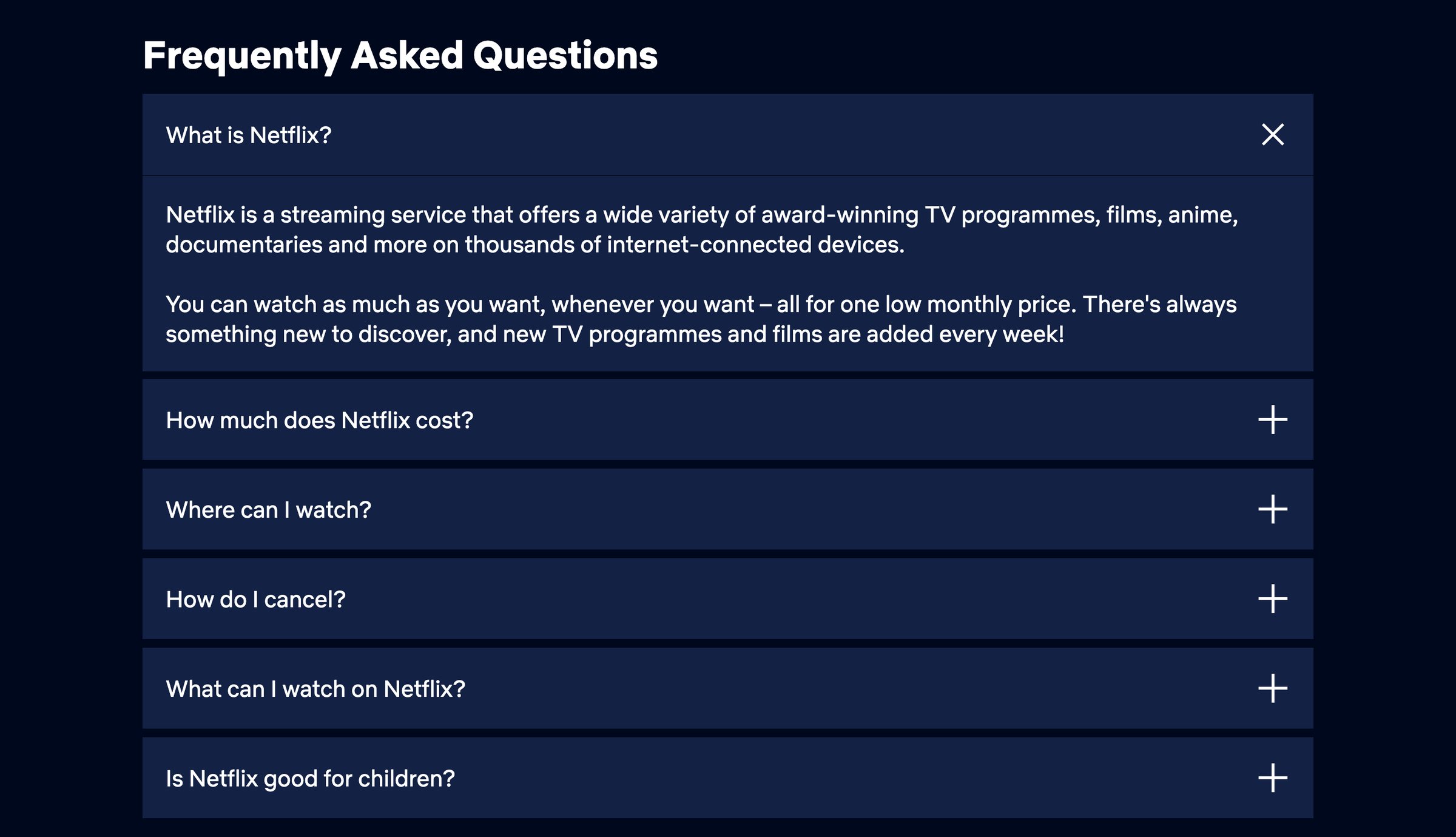 Netflix - Netflix – Watch TV Programmes Online, Watch Films Online screen