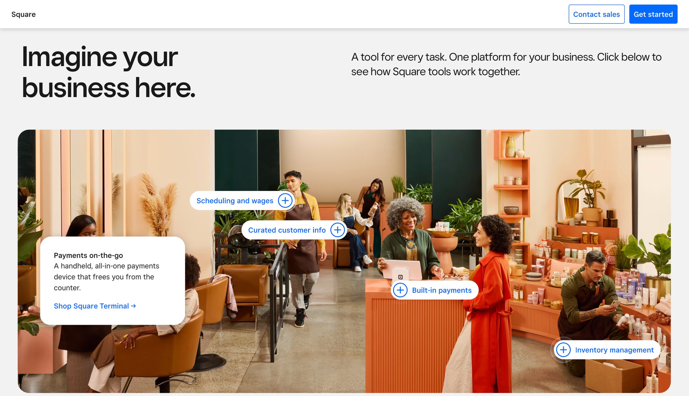 Square - Square | Solutions For Your Small, Medium Large Business screen
