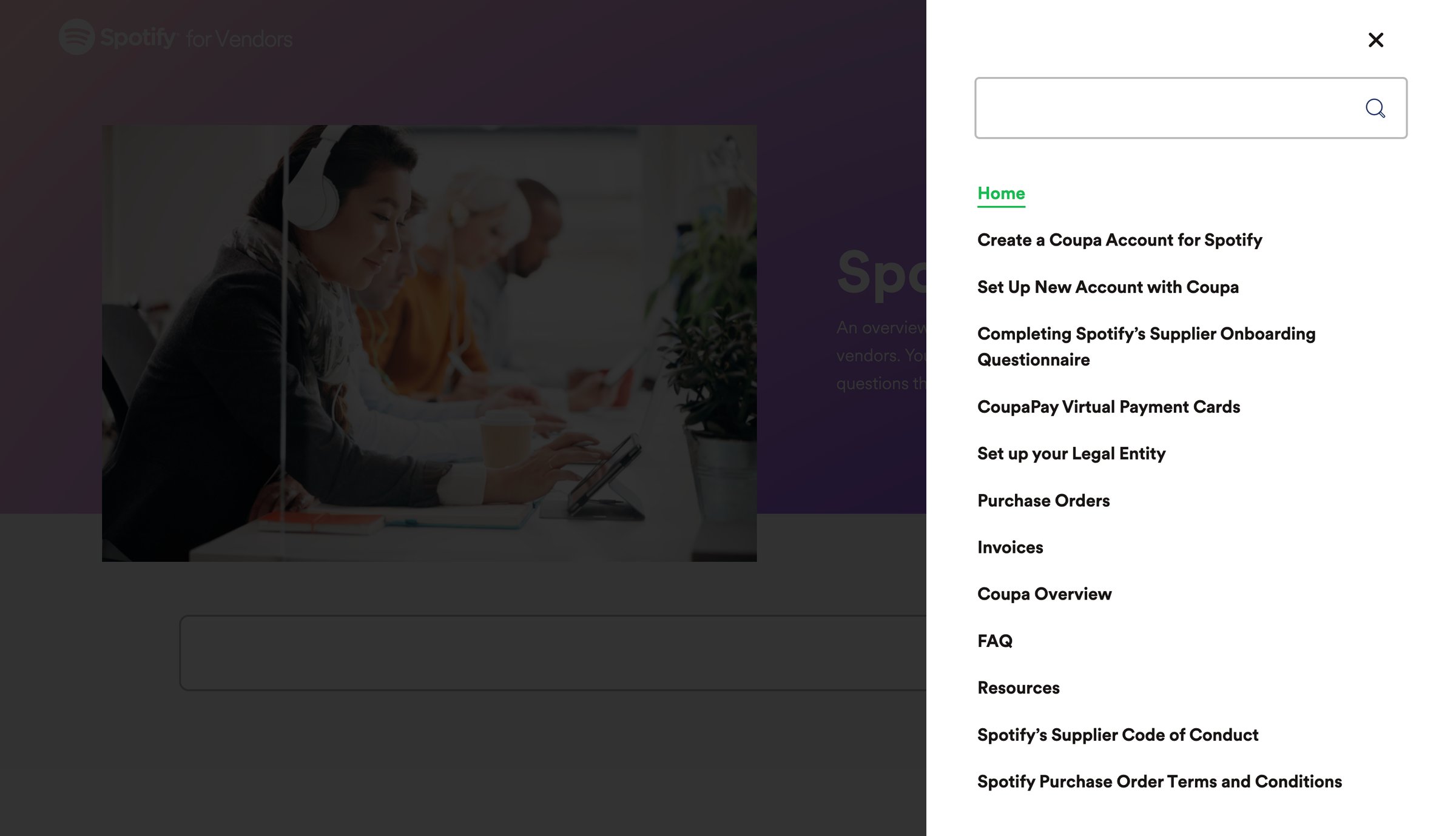 Home - Spotify for Vendors from Spotify