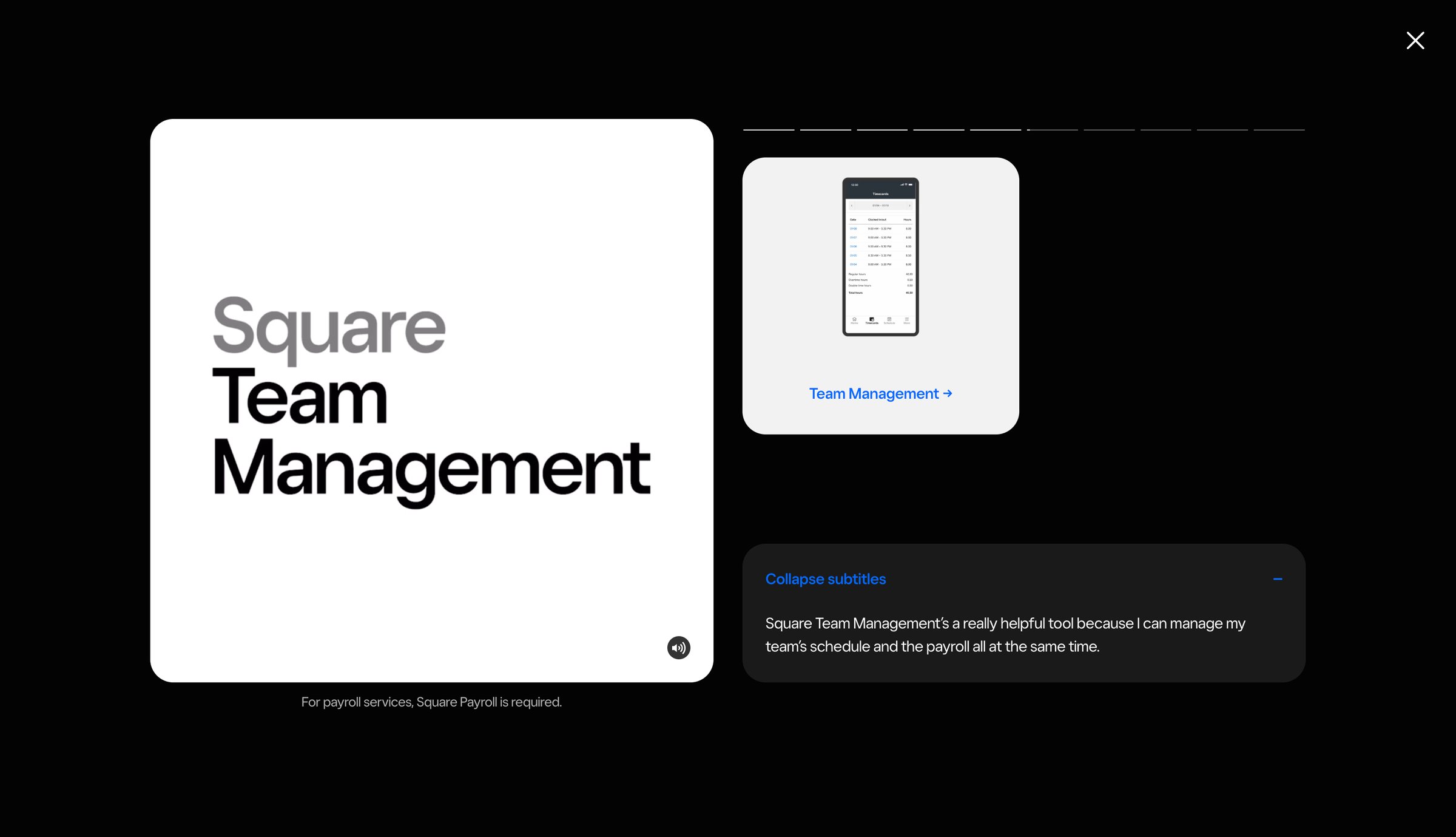 Square - Square | Solutions For Your Small, Medium Large Business screen