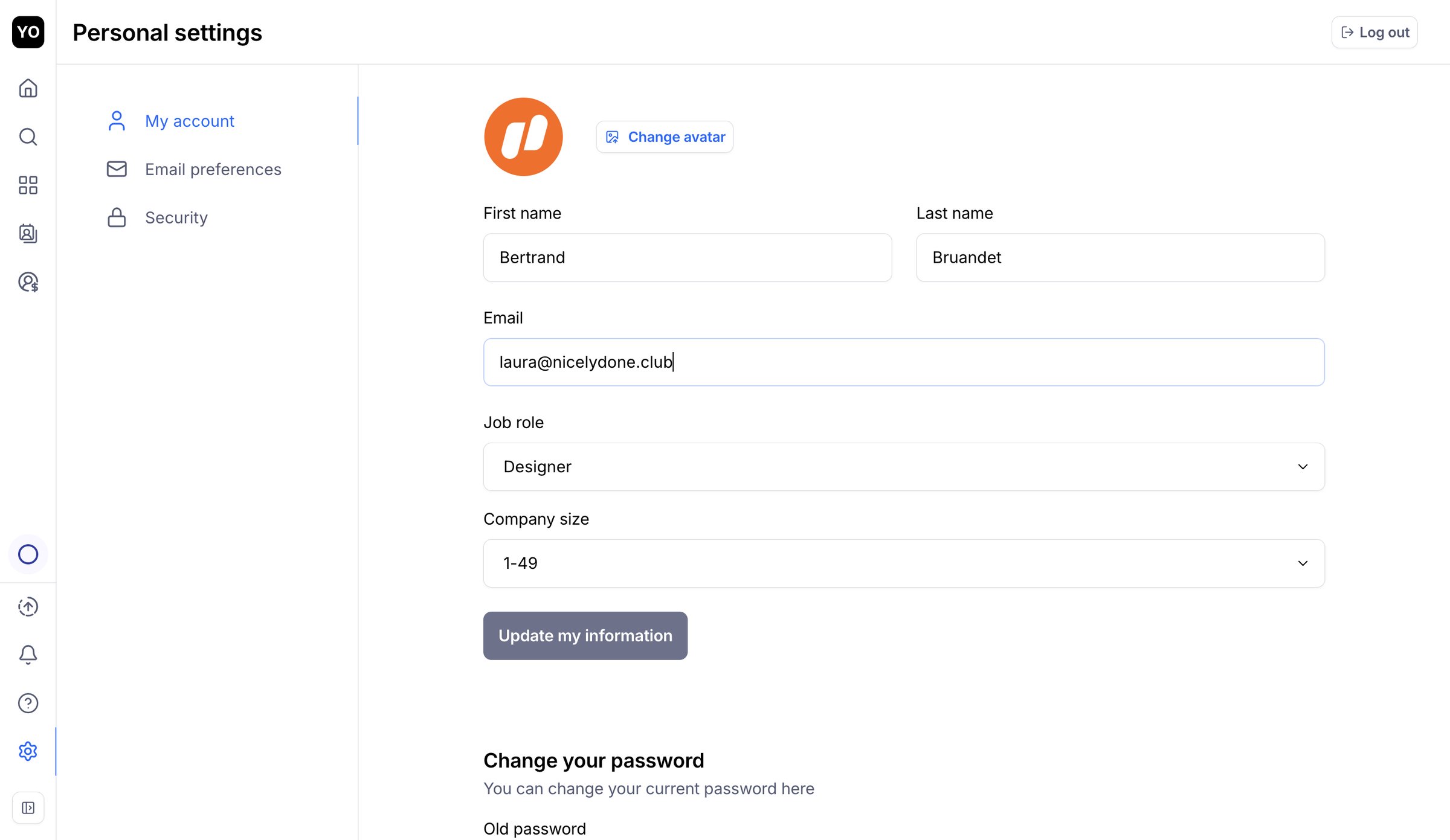 Maze - Maze - Settings screen