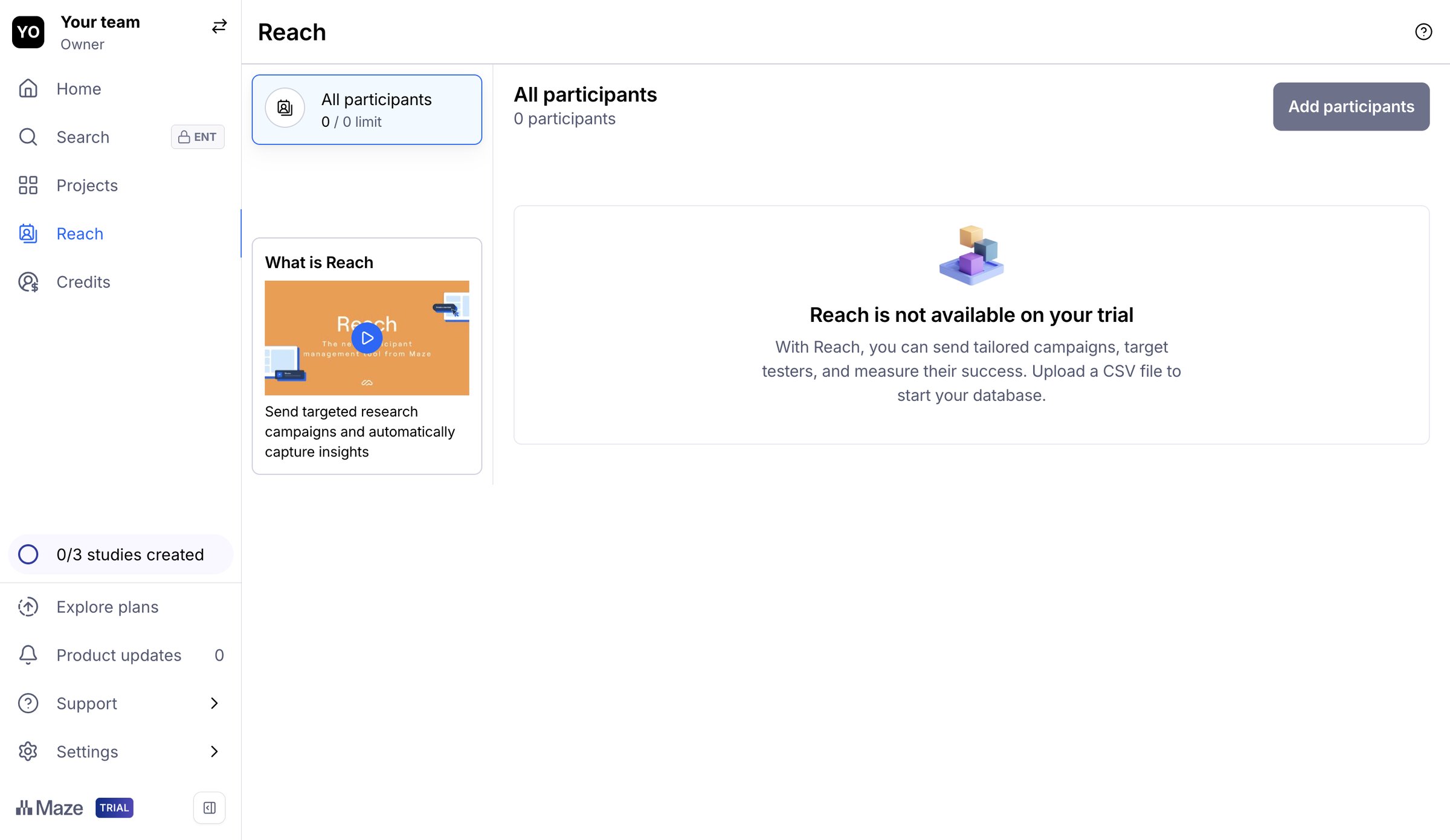 Maze - Maze - Reach screen