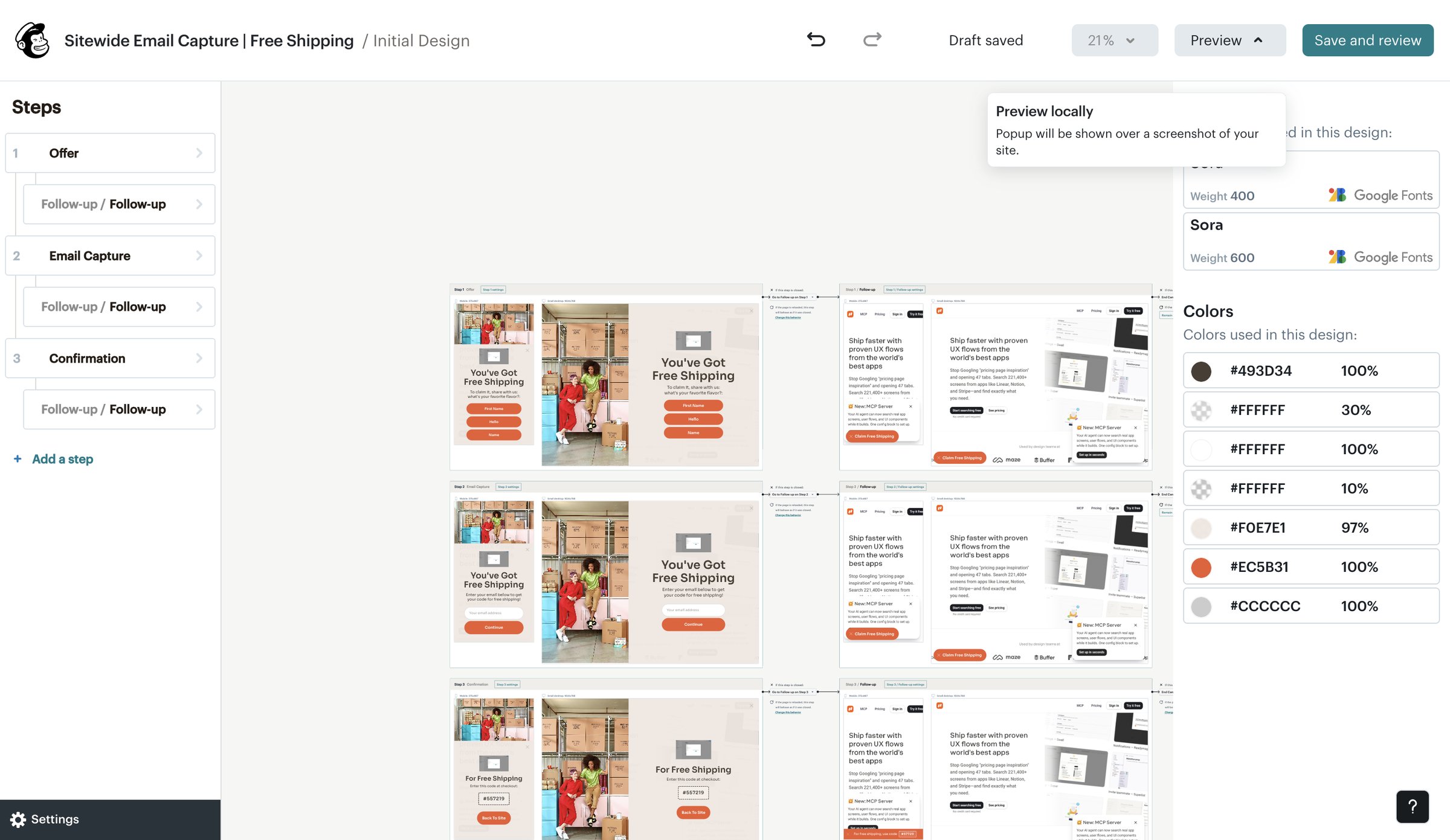Popup form editor | Mailchimp from Mailchimp
