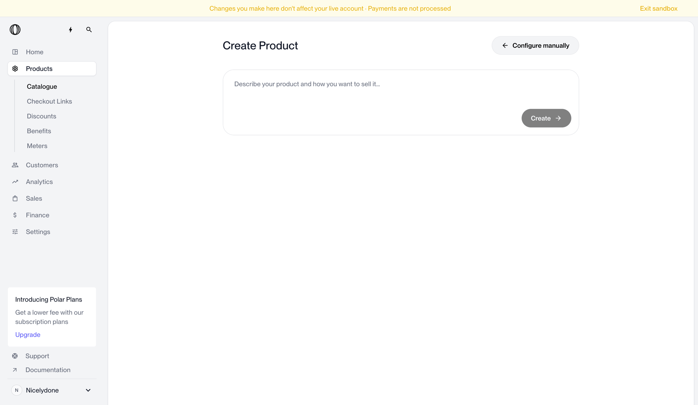 Polar - Create Product with AI | Nicelydone | Polar screen