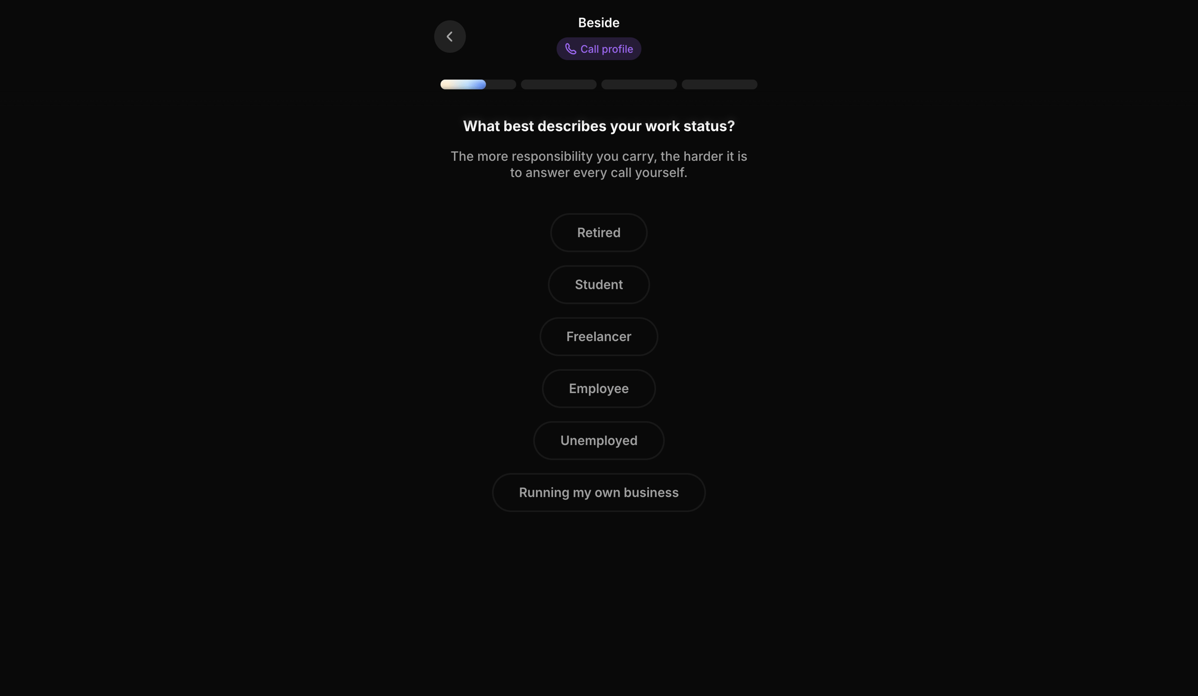 Beside - Beside | Join - Beside screen