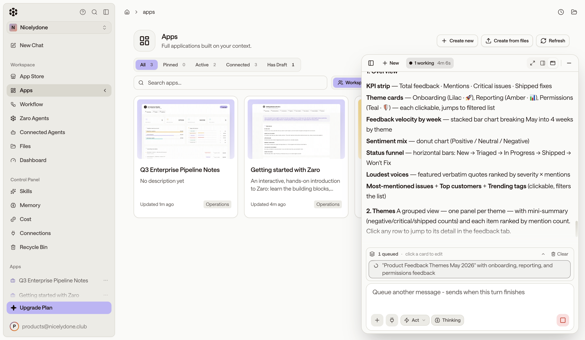 Zaro - Zaro - The Context Layer for Enterprise AI screen
