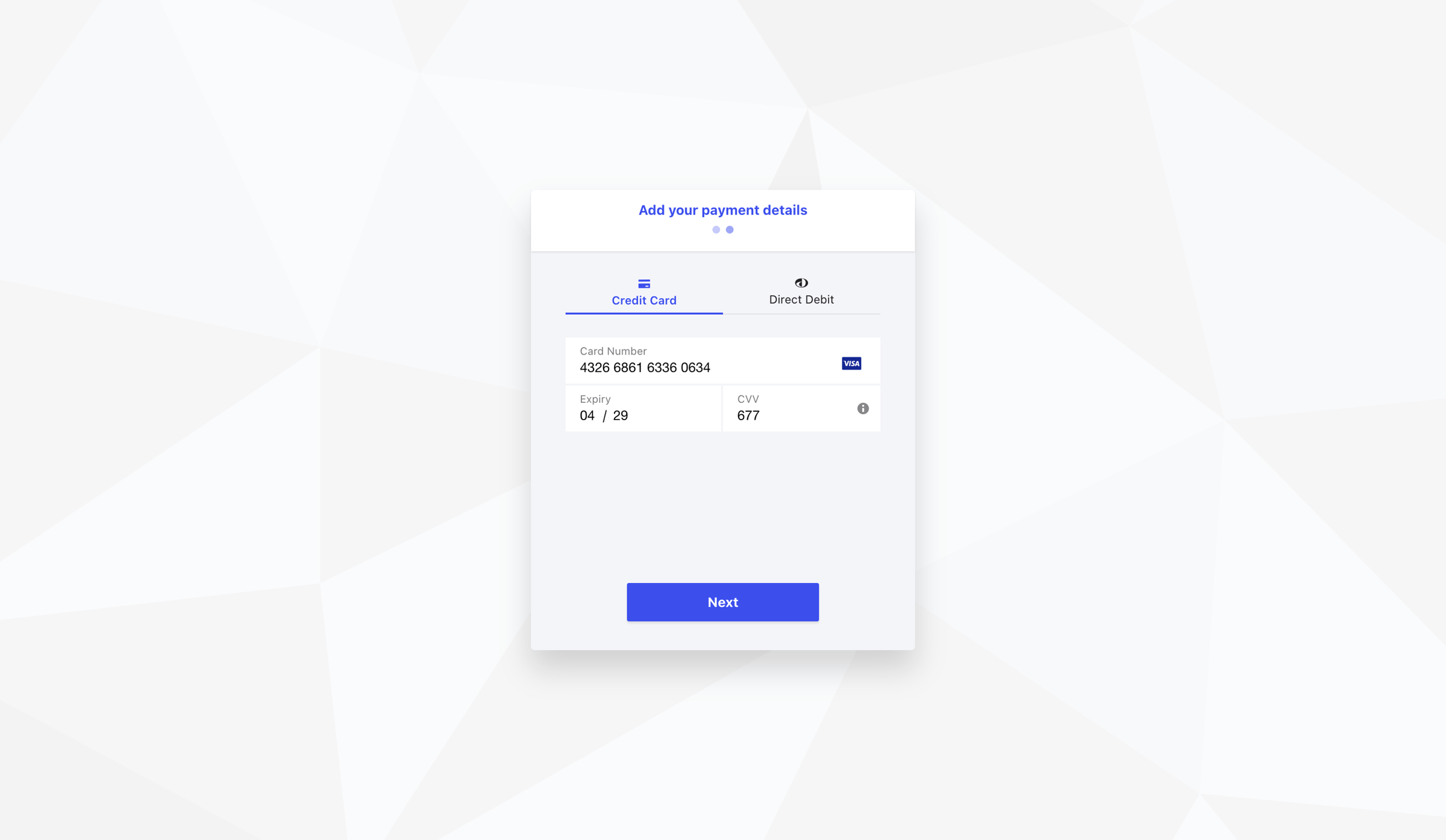 Dock - Chargebee Checkout screen