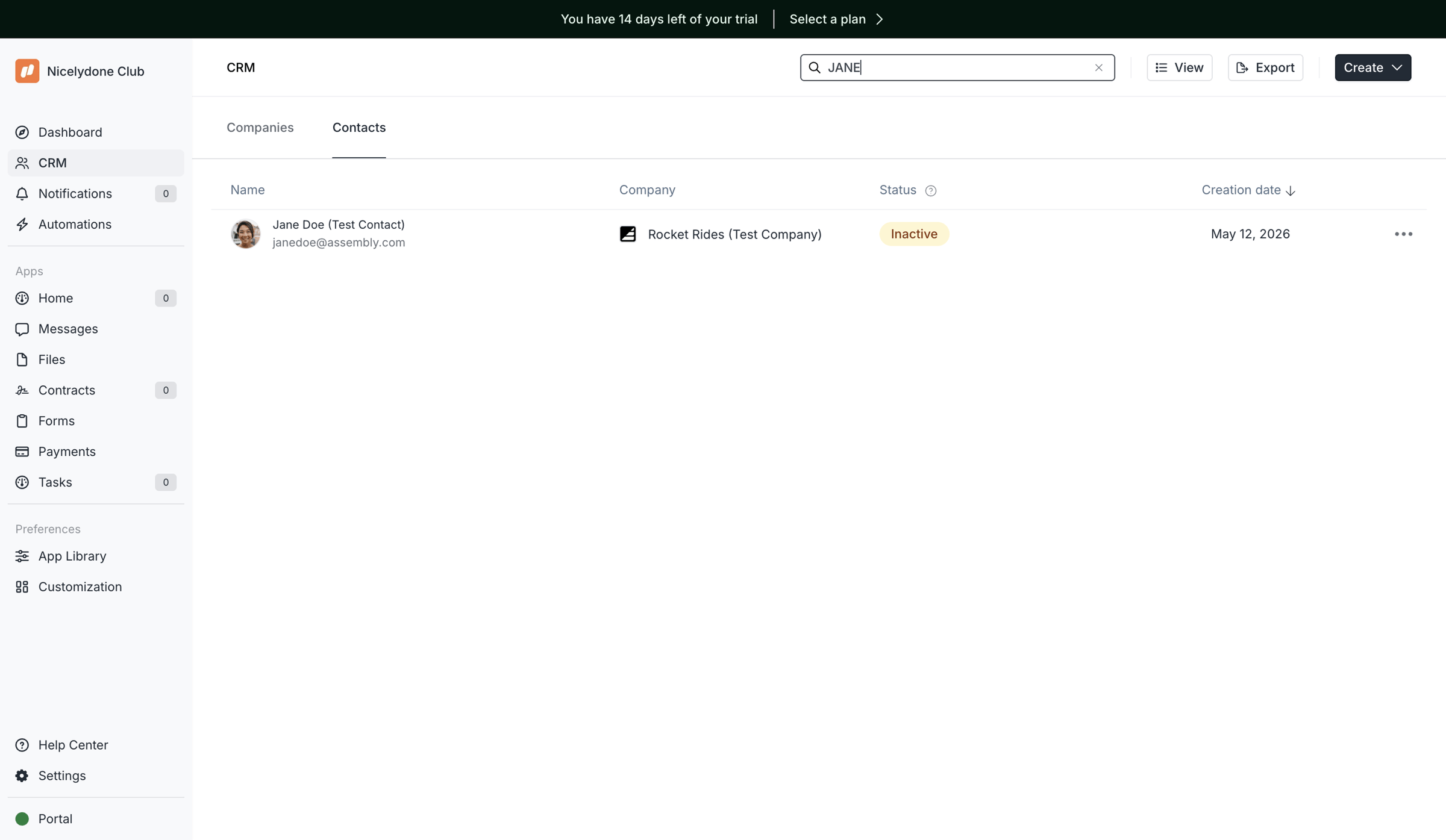 Assembly AI App Builder - Assembly Dashboard – Nicelydone Club screen