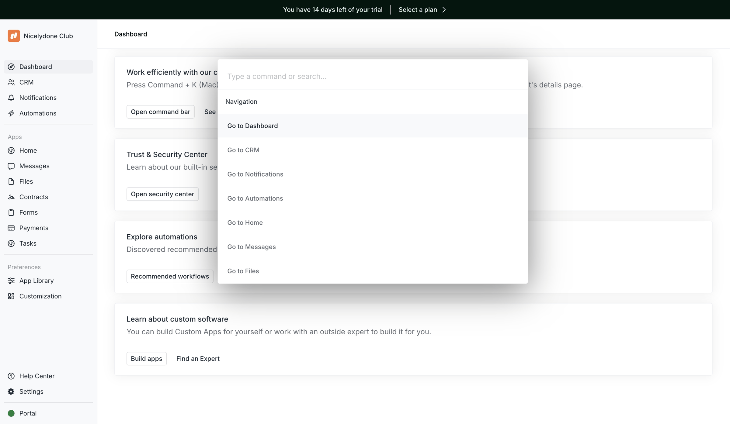 Assembly AI App Builder - Assembly Dashboard – Nicelydone Club screen