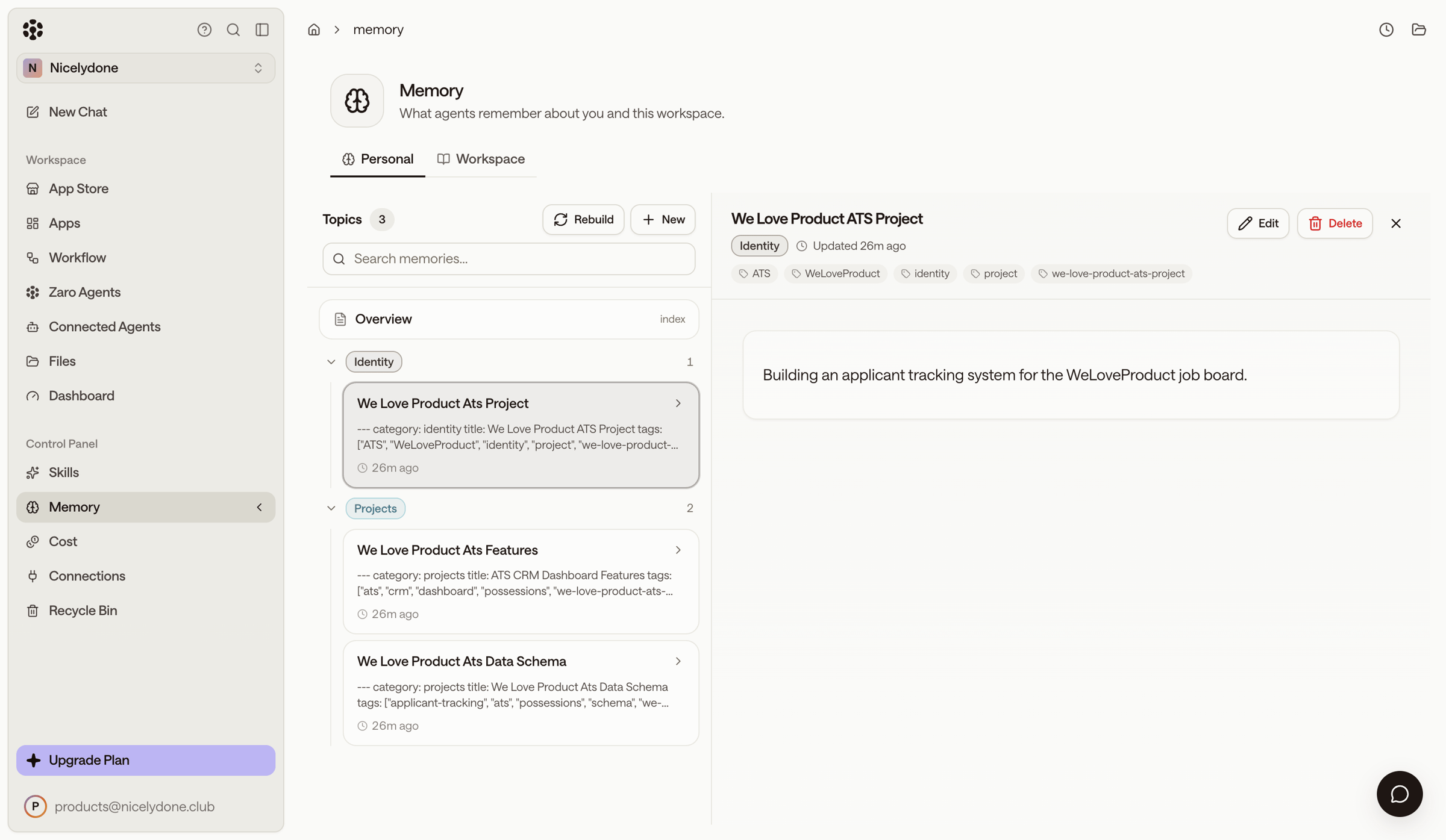 Zaro - Zaro - The Context Layer for Enterprise AI screen