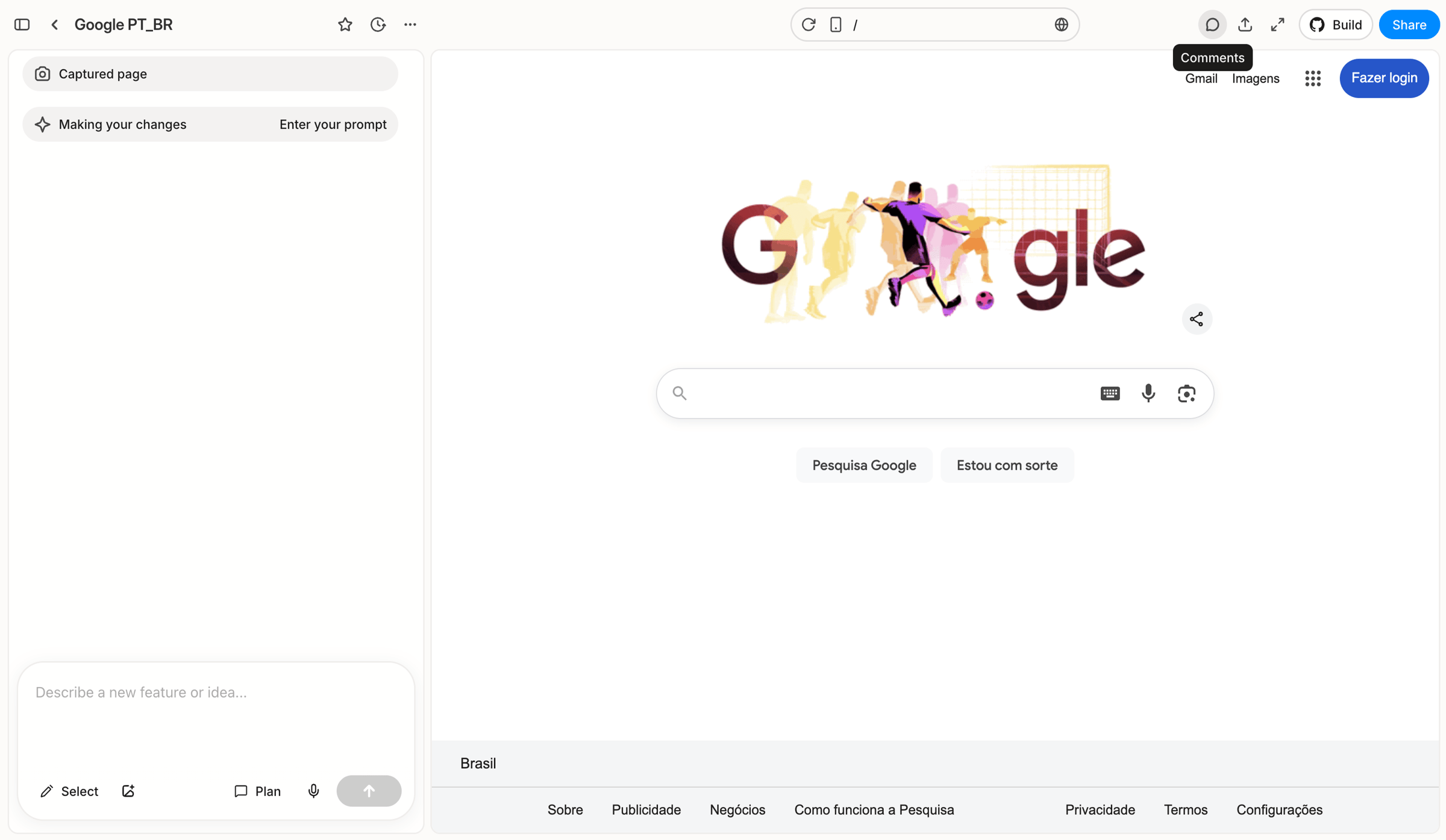 Google PT_BR from Alloy