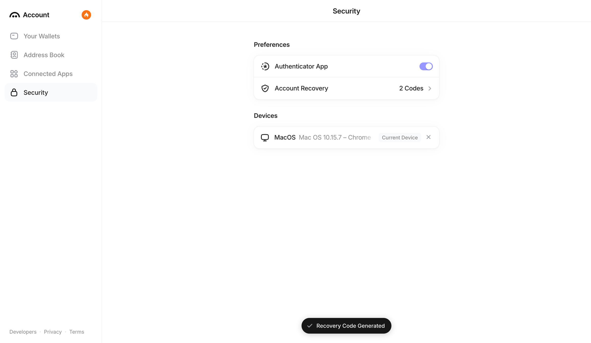 Aave Account from Family