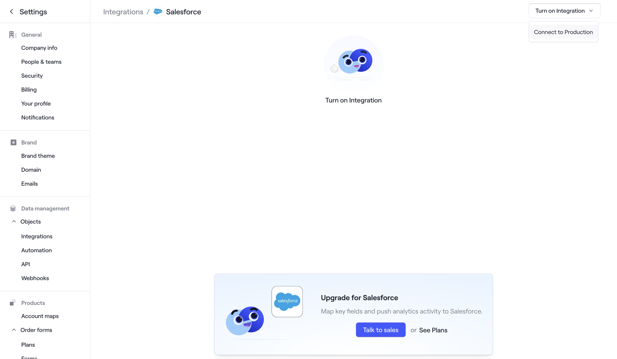 Dock - Salesforce · Dock screen
