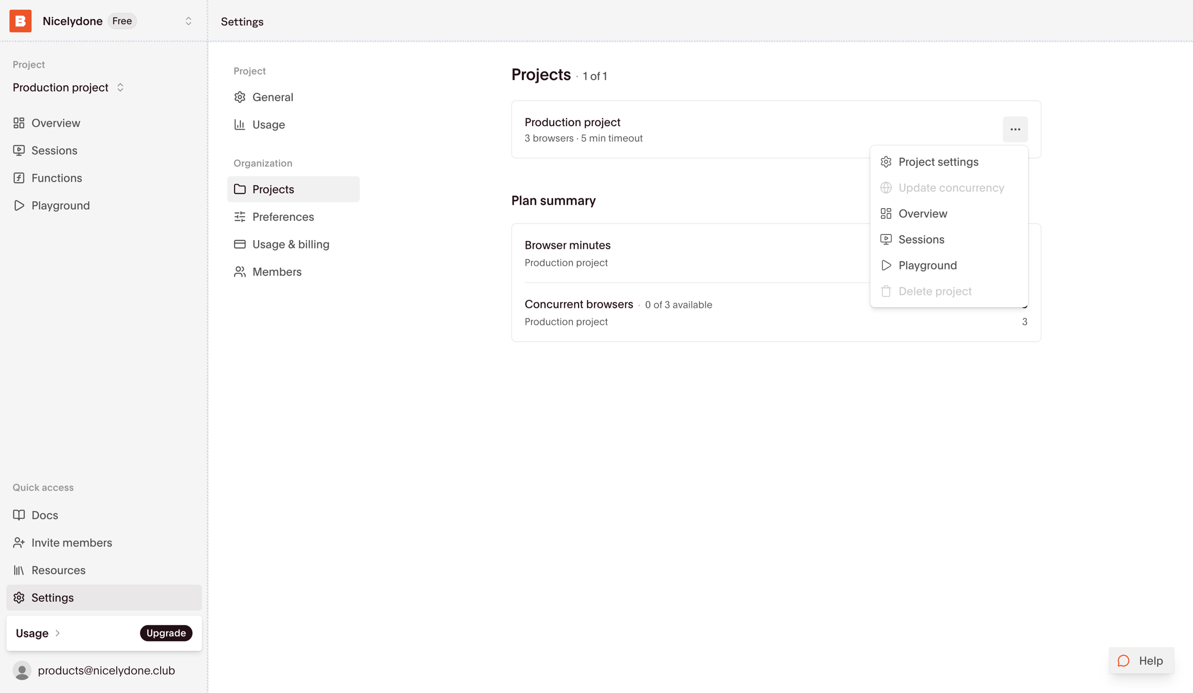 Browserbase - Browserbase - Headless Web Browser API screen