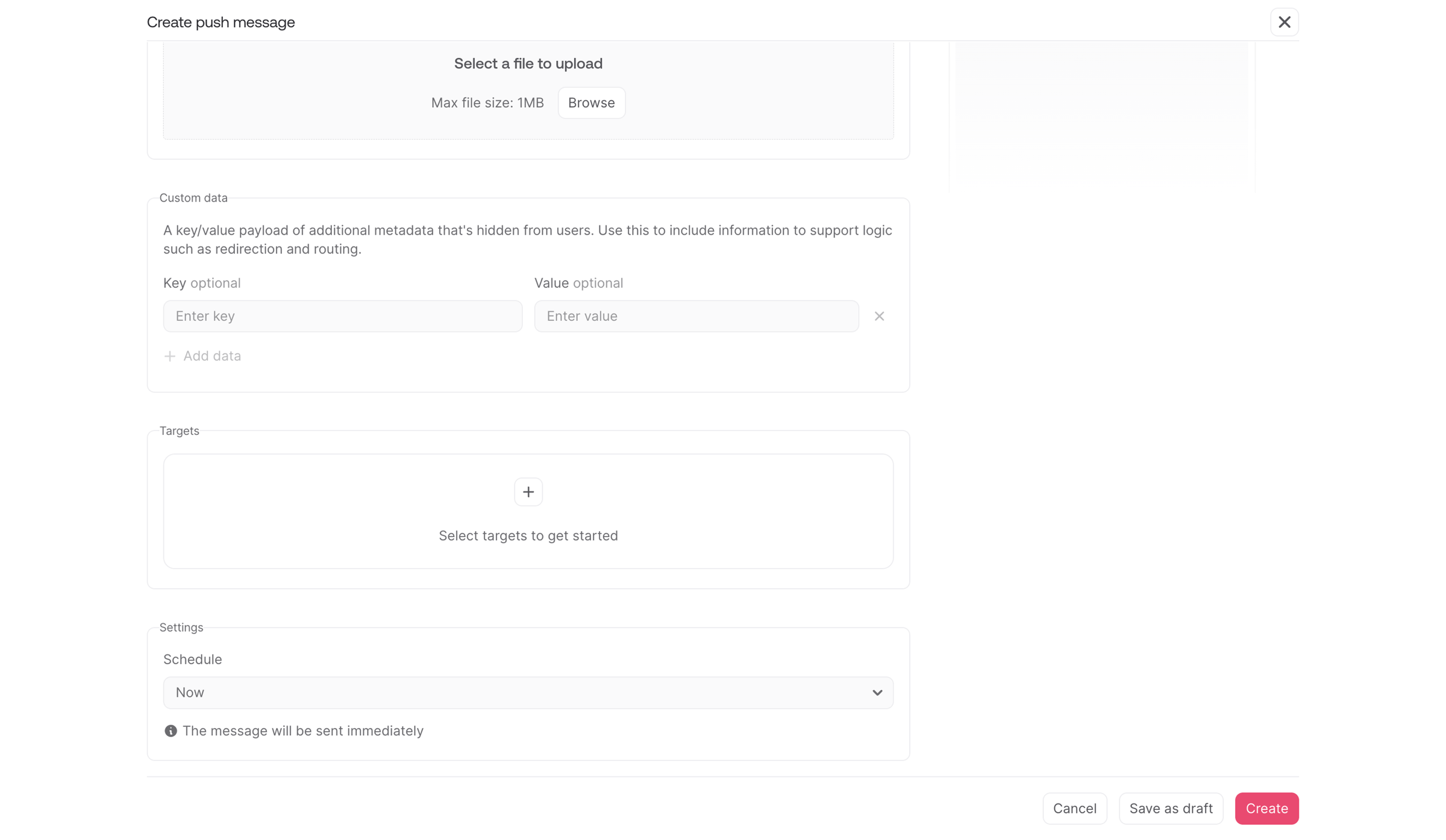Appwrite - Messaging - Appwrite screen