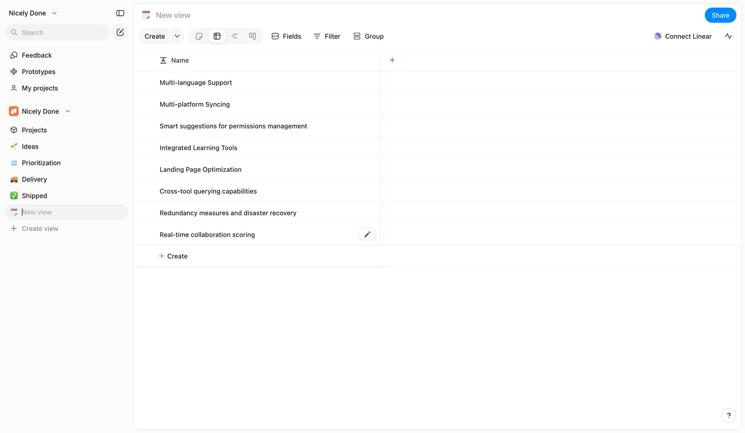 Alloy - Nicely Done » New view screen