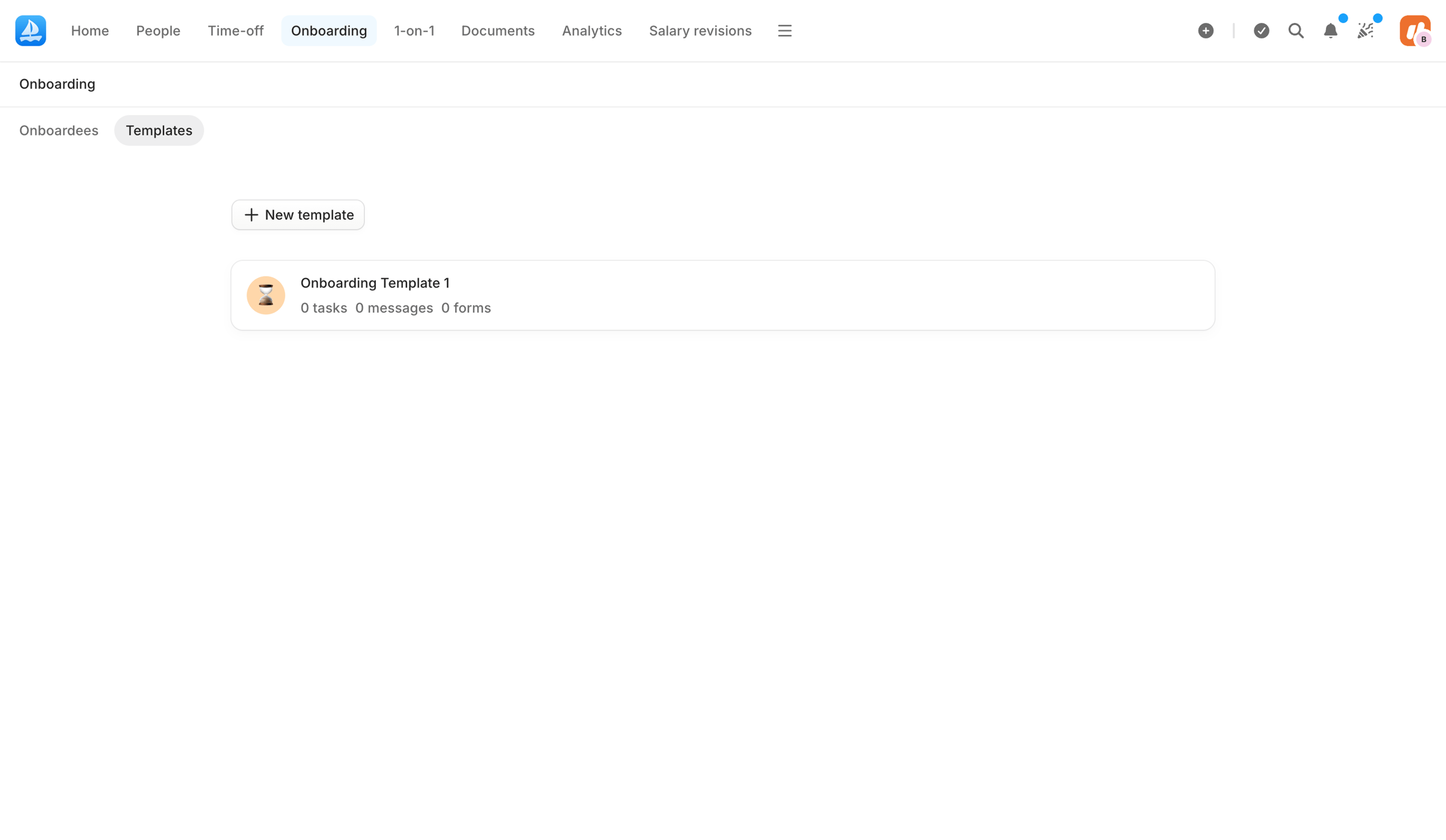 Onboarding templates | Aboard from Aboard