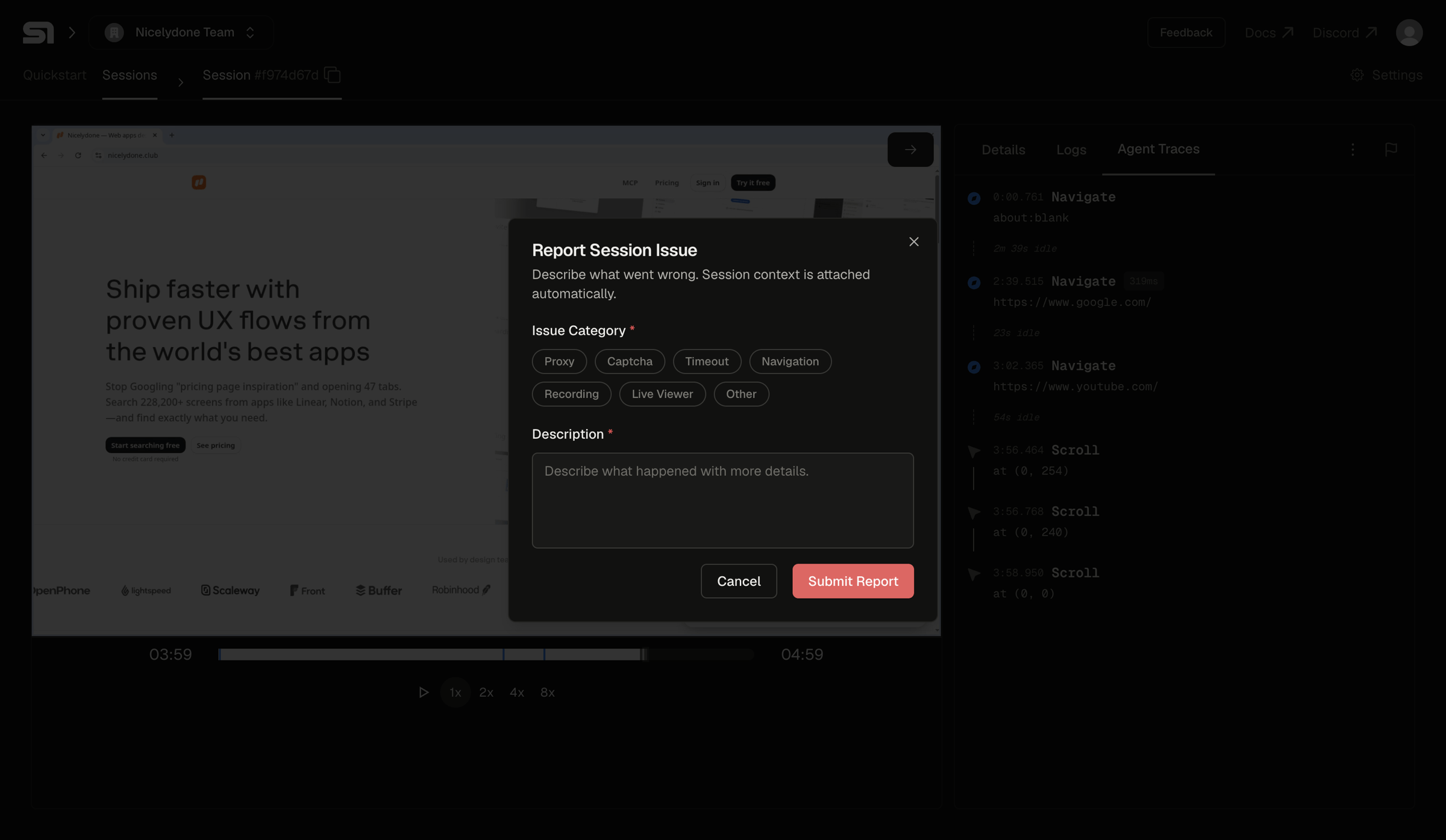 Steel - Steel | Open-source Headless Browser API screen