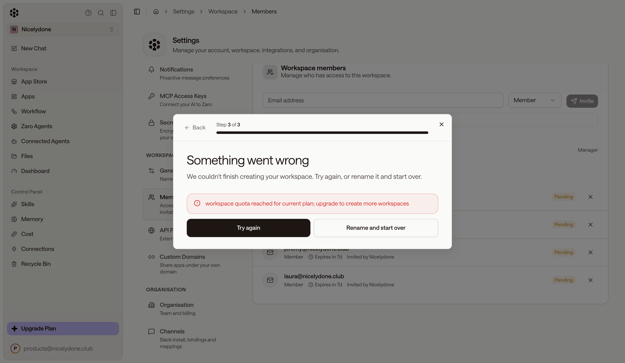Zaro - Zaro - The Context Layer for Enterprise AI screen