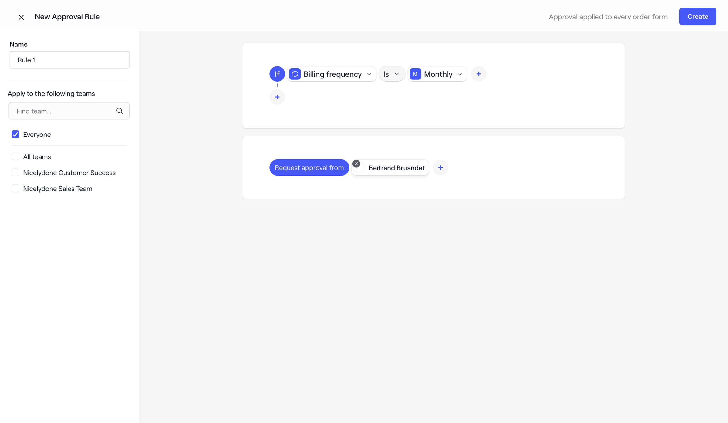 Dock - Approval Rules · Dock · Settings screen