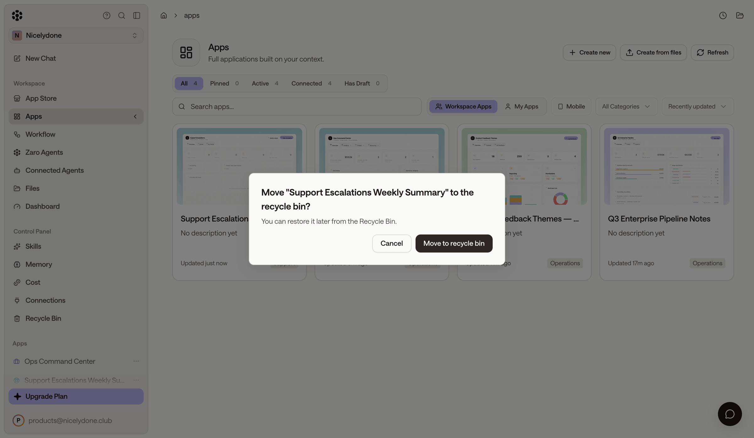 Zaro - Zaro - The Context Layer for Enterprise AI screen